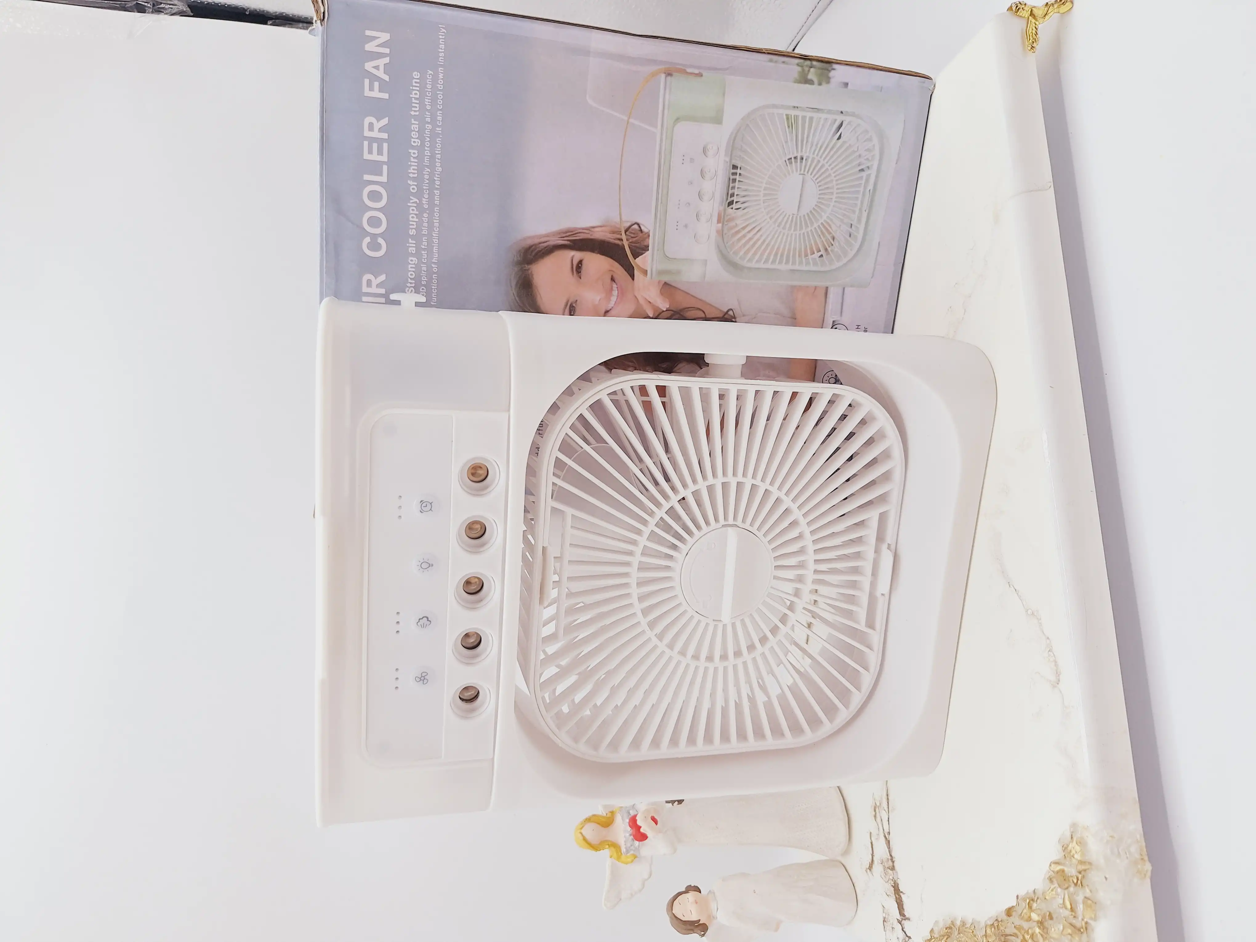 پنکه رومیزی مه پاش مدل Air Cooler Fan کد 5802 ساخت چین