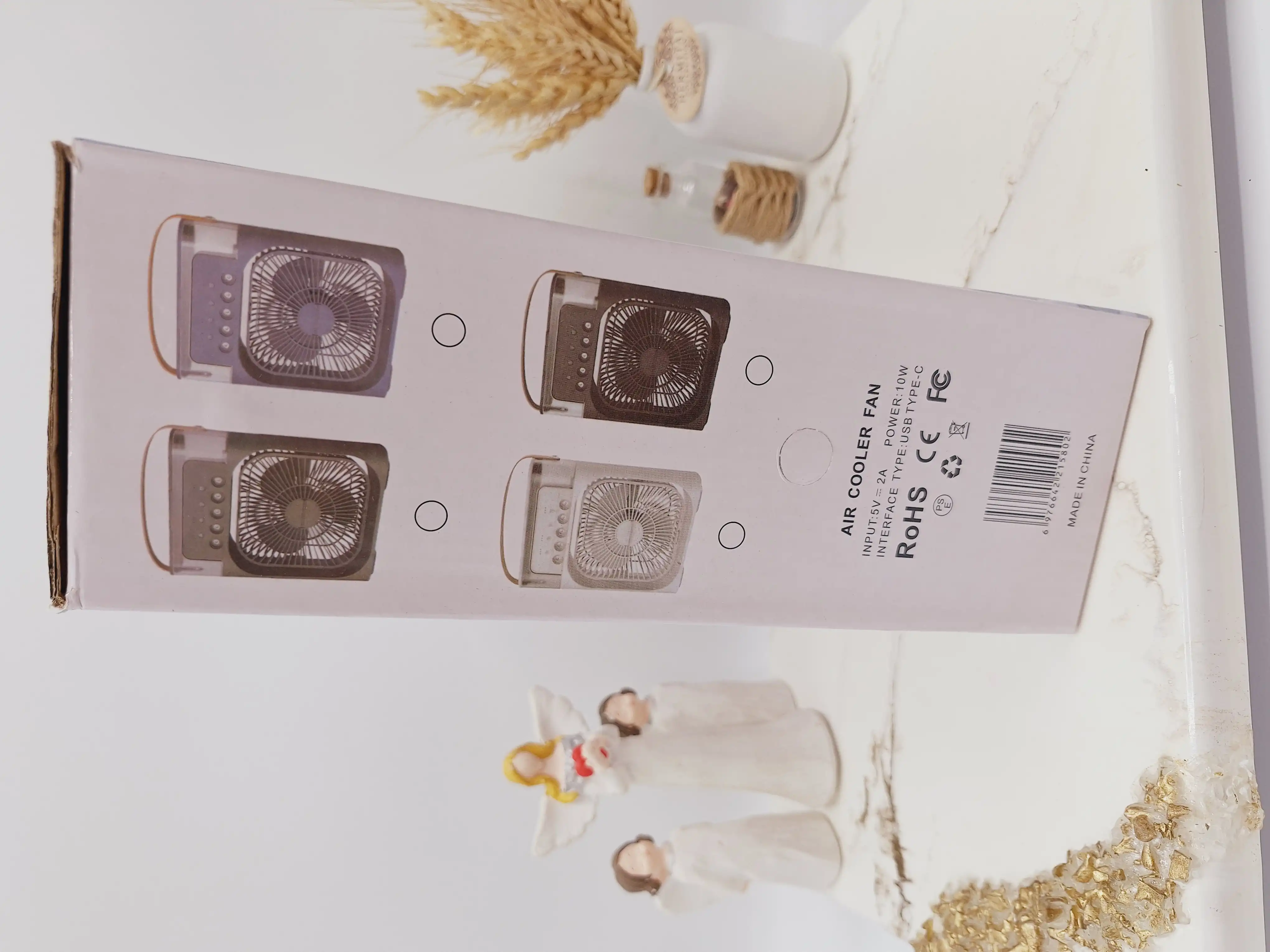 پنکه رومیزی مه پاش مدل Air Cooler Fan کد 5802 ساخت چین