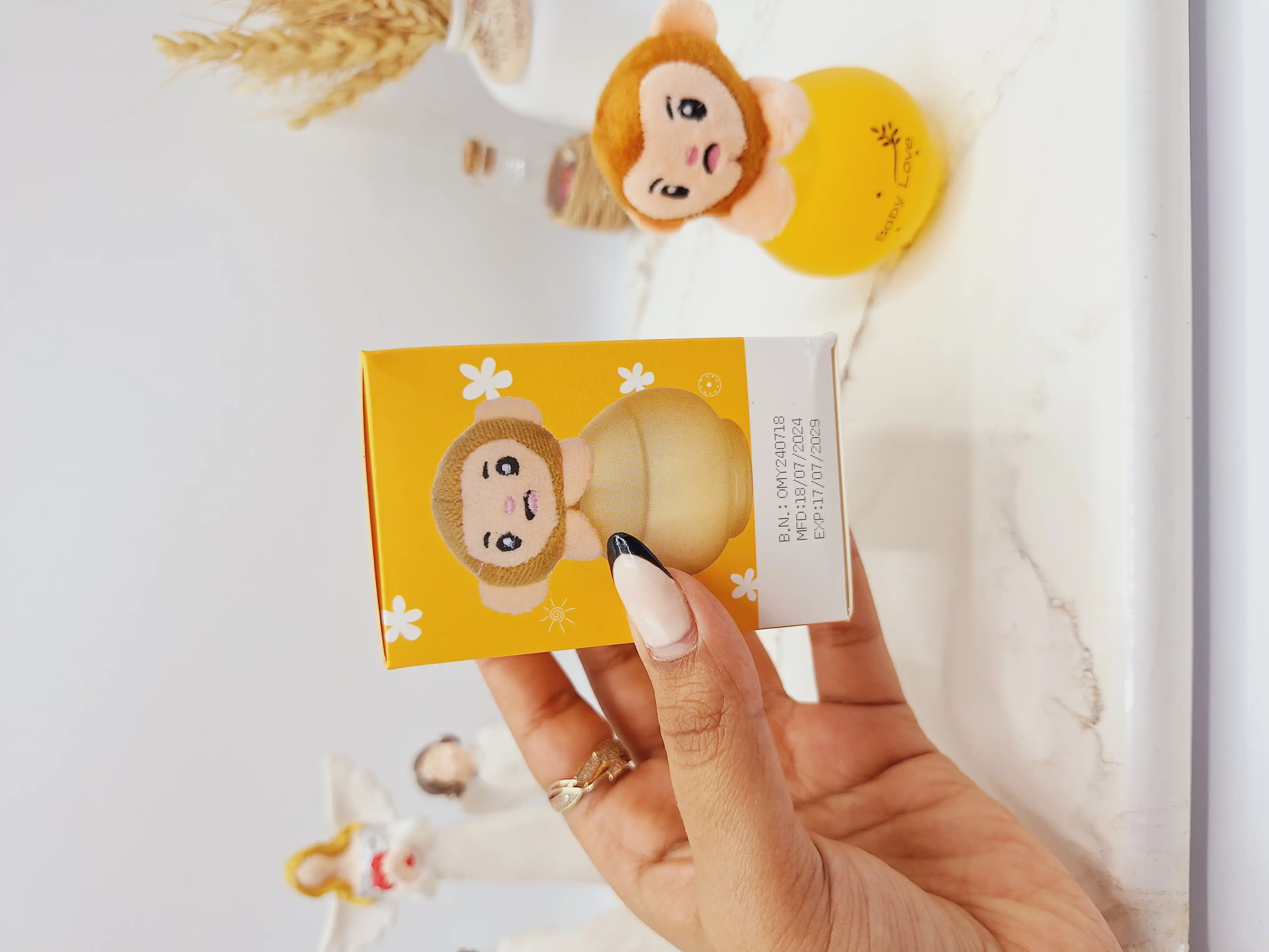 ادکلن عروسکی کودک مدل میمون حجم 50 میل کد OMY-X156