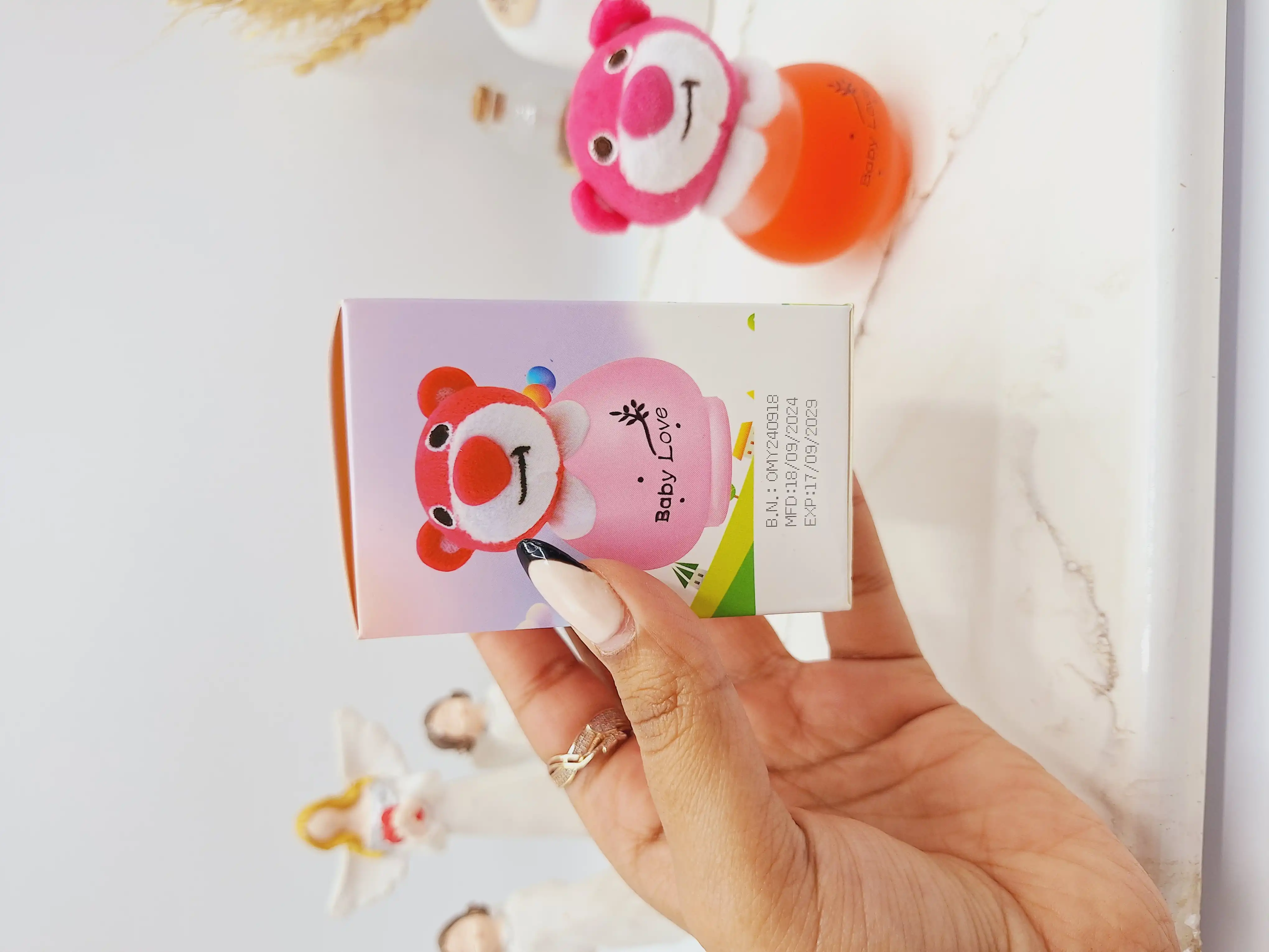 ادکلن عروسکی کودک مدل خرس بانمک حجم 50 میل کد