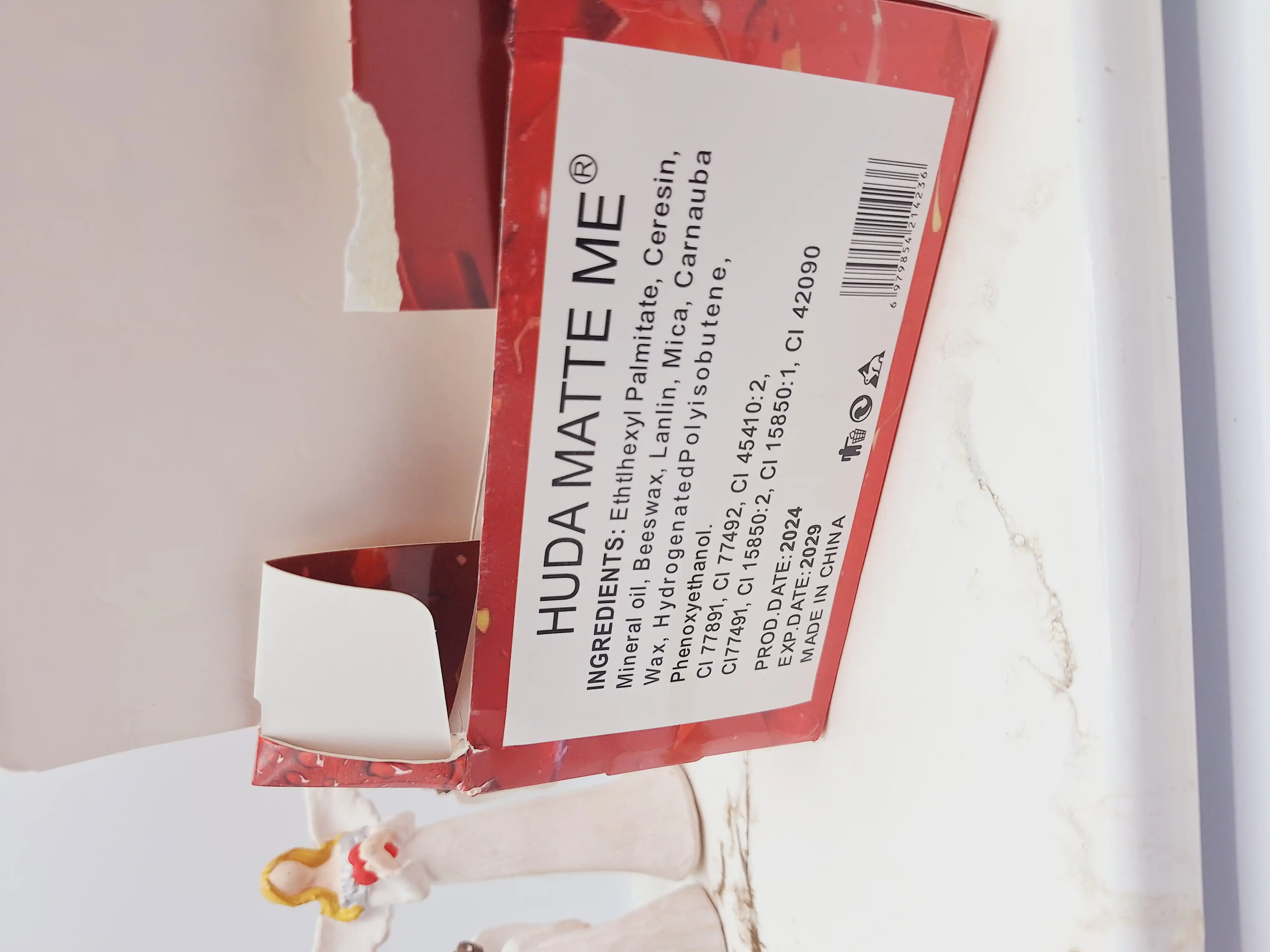 تینت لب نوشابه ای کوکاکولا برند هدا مات می کد 423