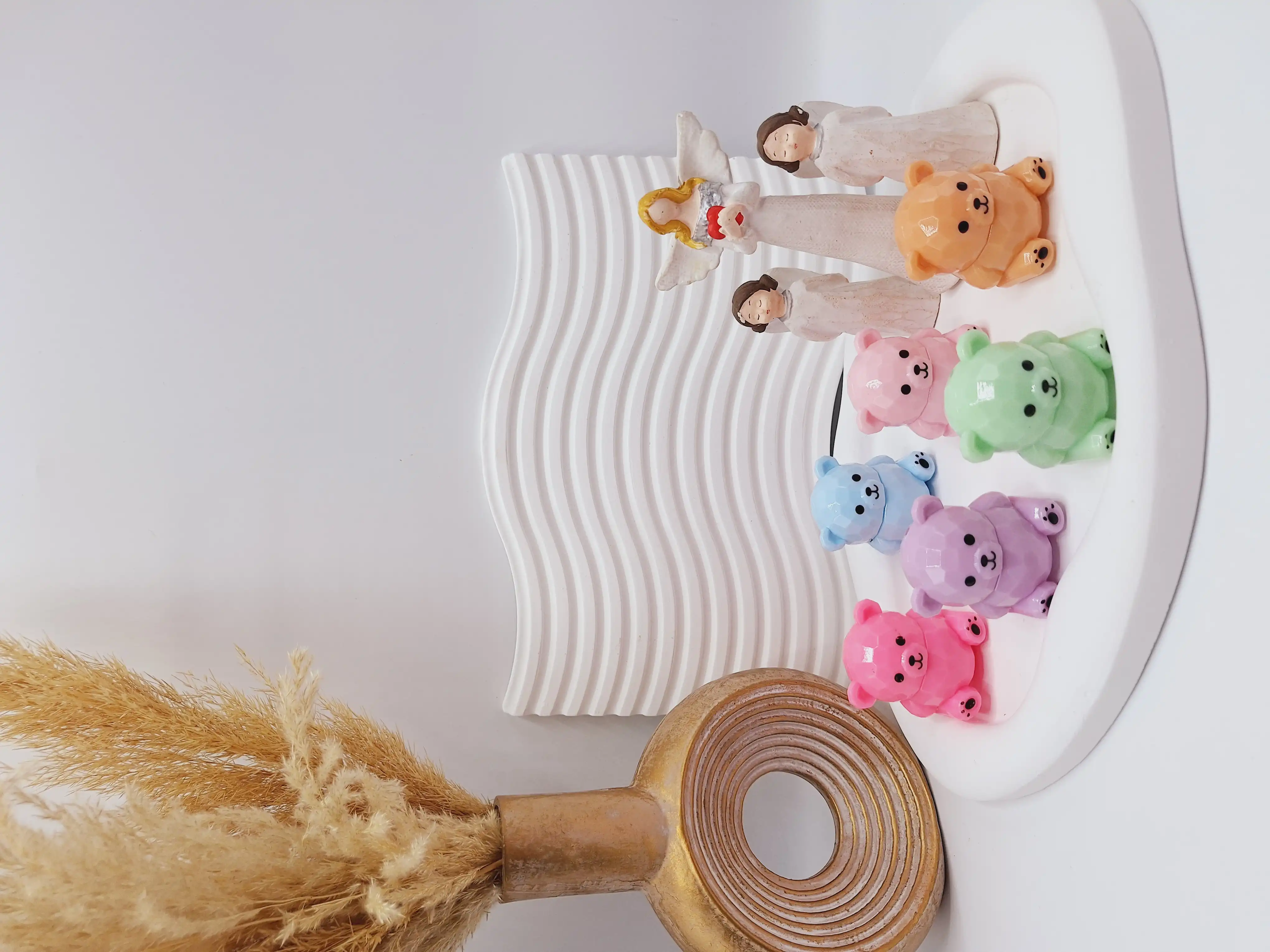 بالم لب طرح خرس بانمک برند پولا آیلار کد 8057