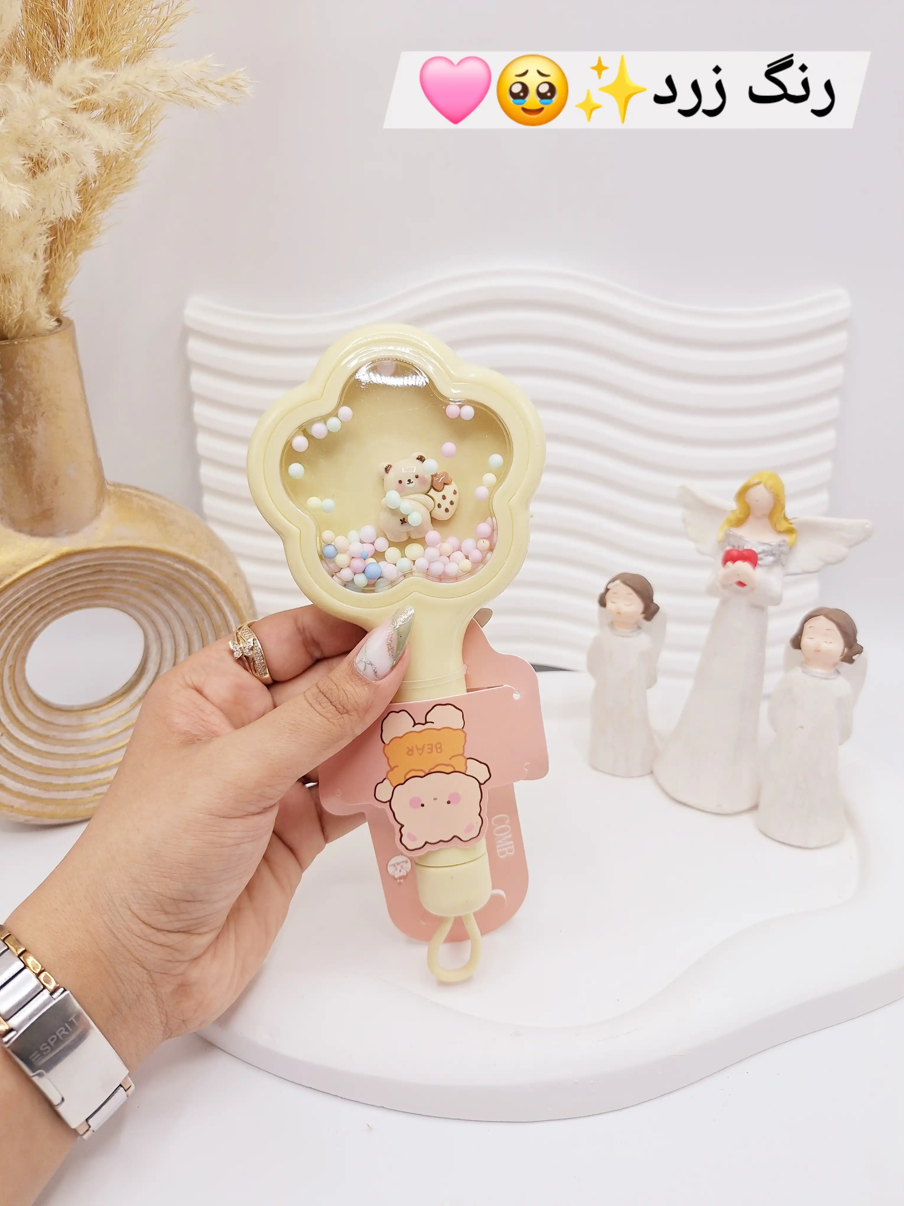 برس مو فانتزی طرح خرسی نود فوق العاده زیبا و با کیفیت