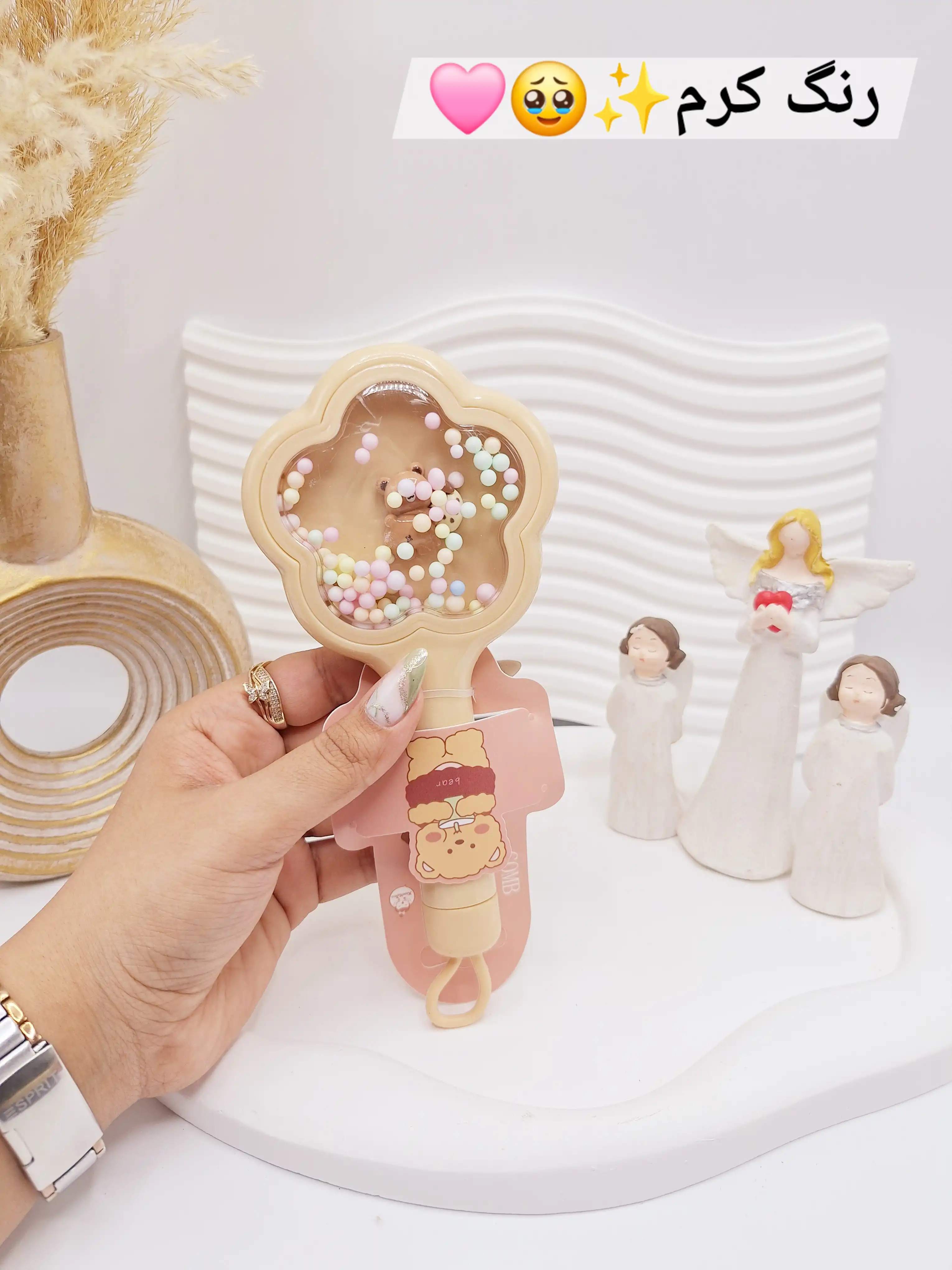 برس مو فانتزی طرح خرسی نود فوق العاده زیبا و با کیفیت