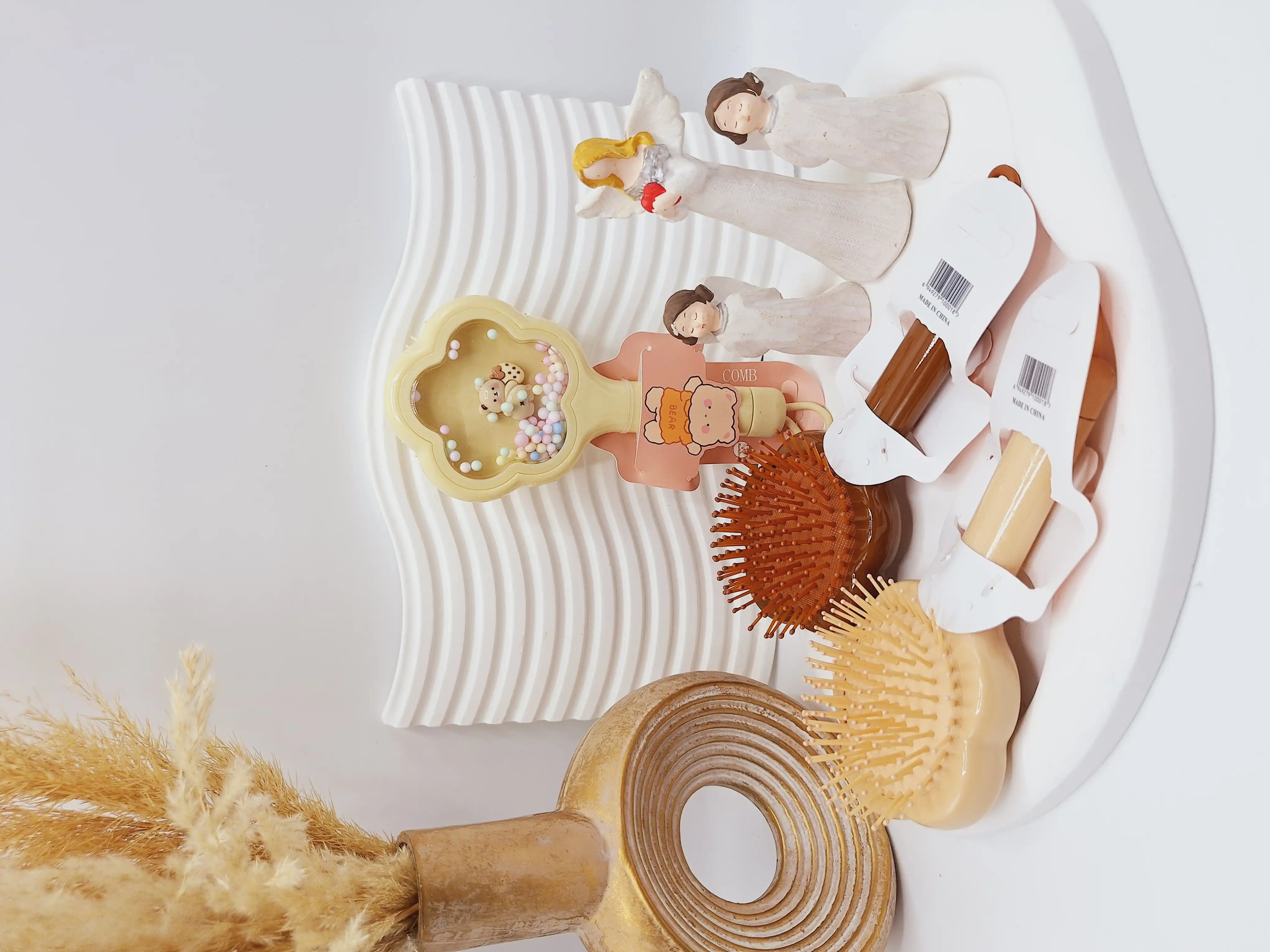 برس مو فانتزی طرح خرسی نود فوق العاده زیبا و با کیفیت