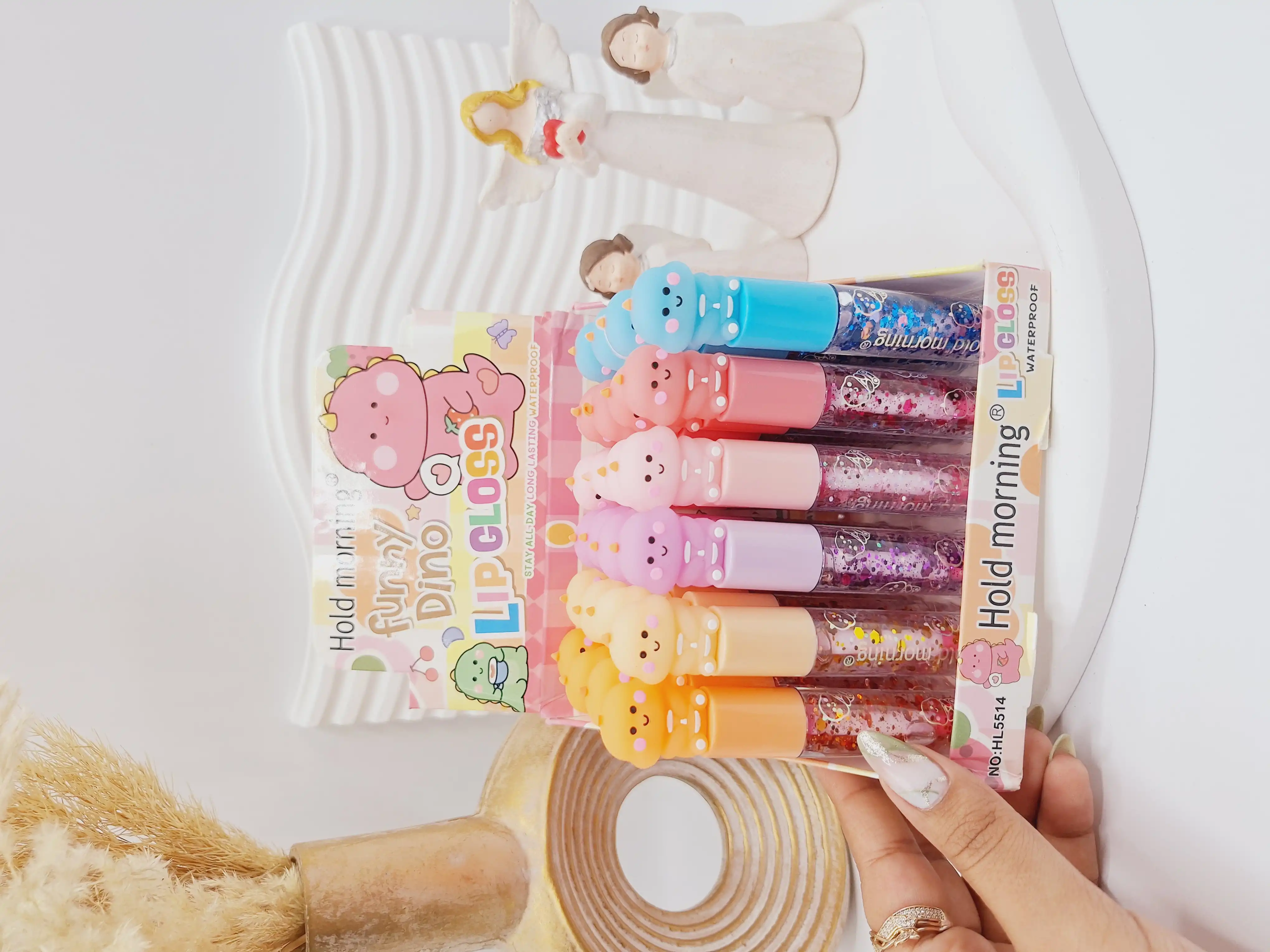 برق لب زیبا طرح اژدها کوچولو برند هولد مورنینگ کد 5514