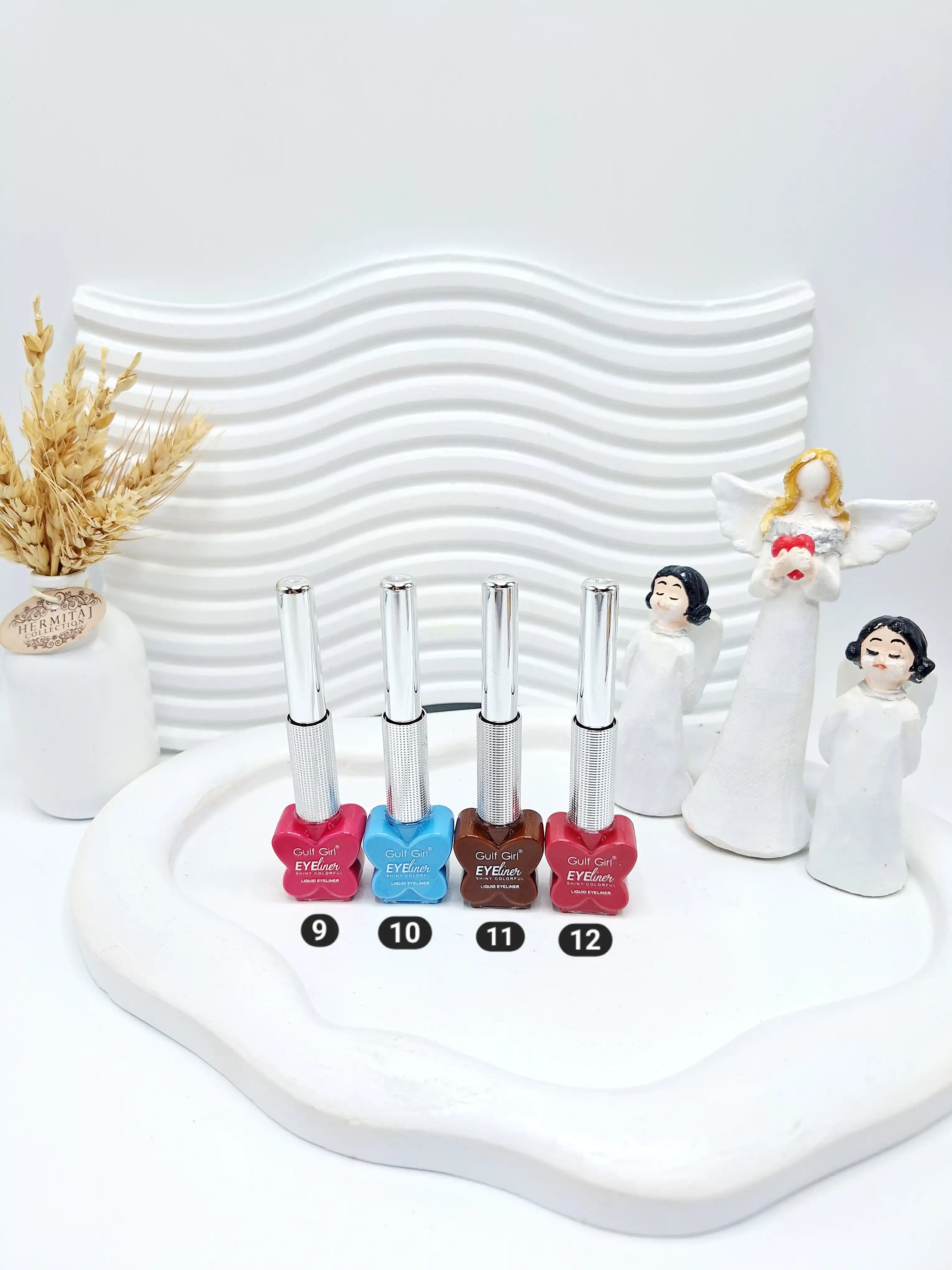 خط چشم رنگی پوکه پروانه ای برند Gulf Girl کد 041