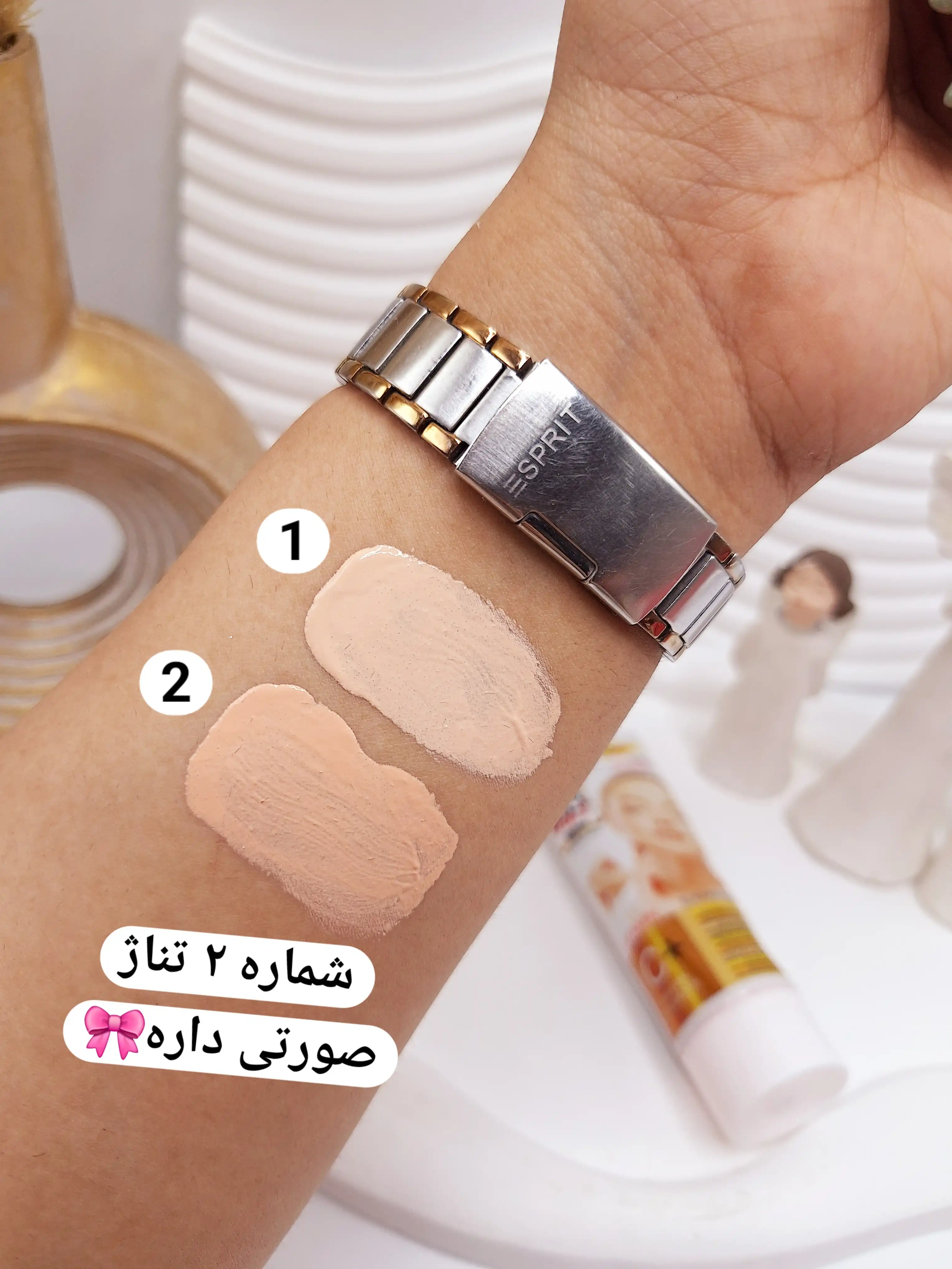 BB کرم دارای ویتامین سی با کاور بالا و پوشانندگی عیوب کد 3820