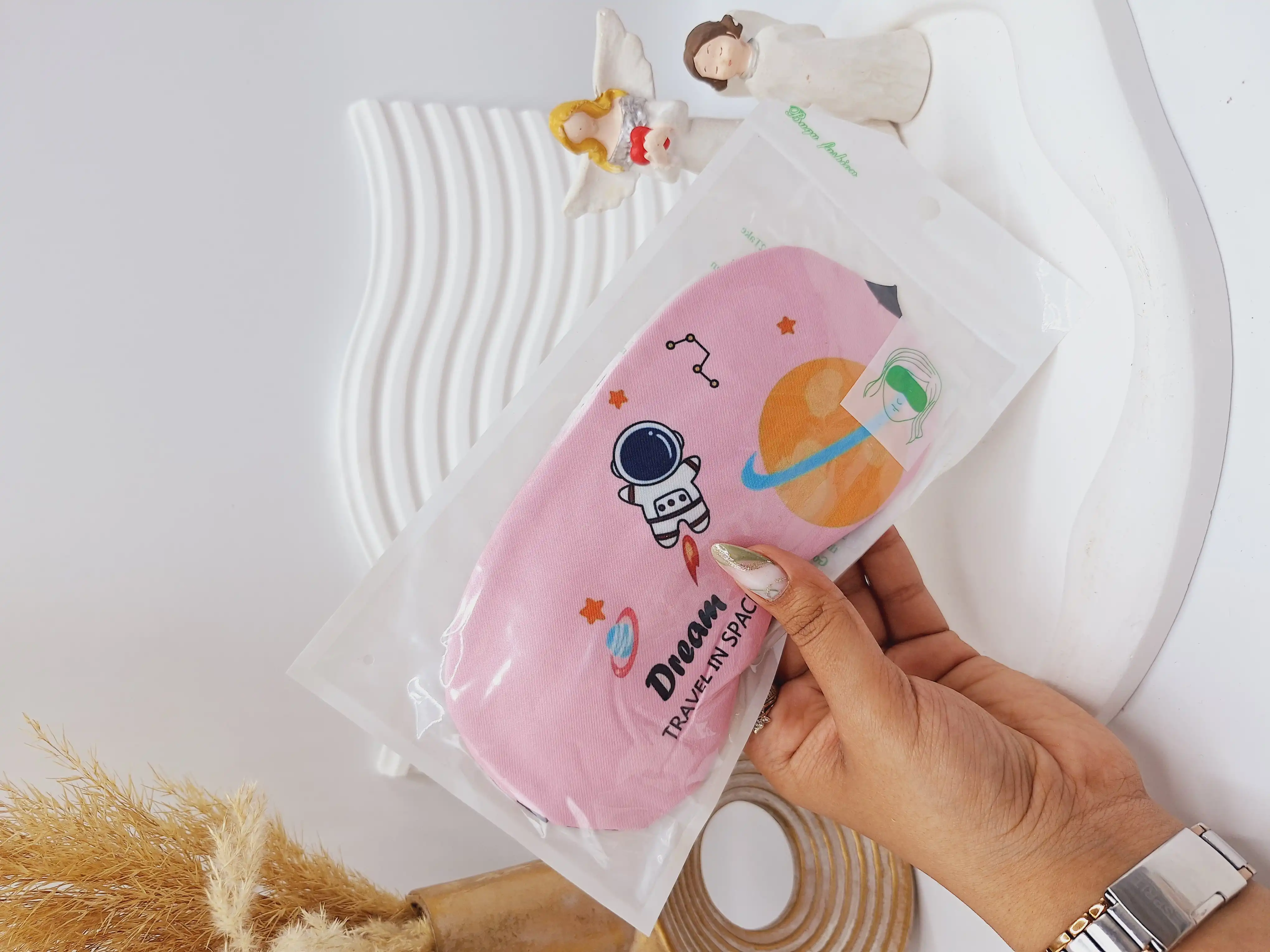 چشم بند کمپرس دار طرح فضانورد