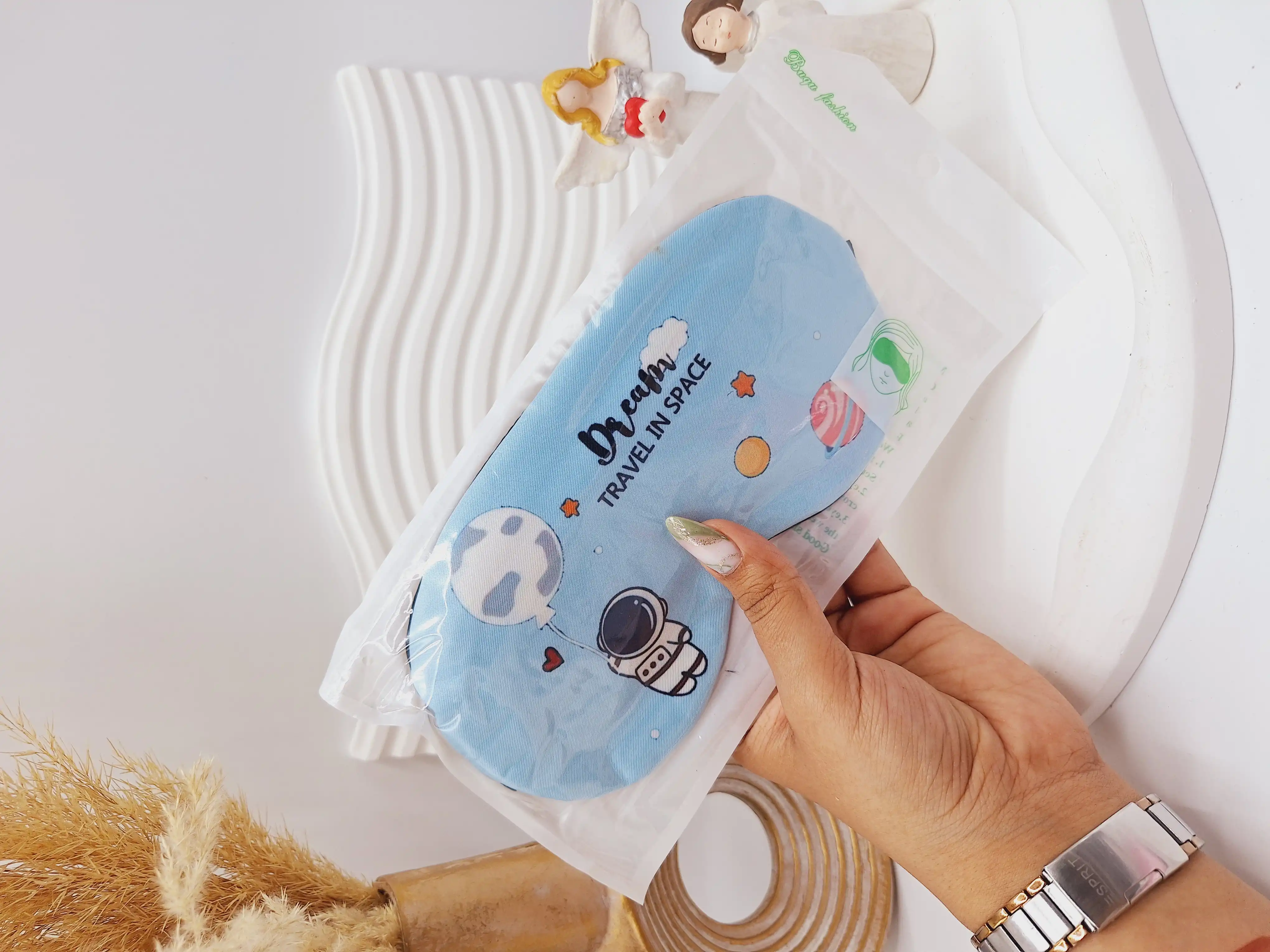 چشم بند کمپرس دار طرح فضانورد