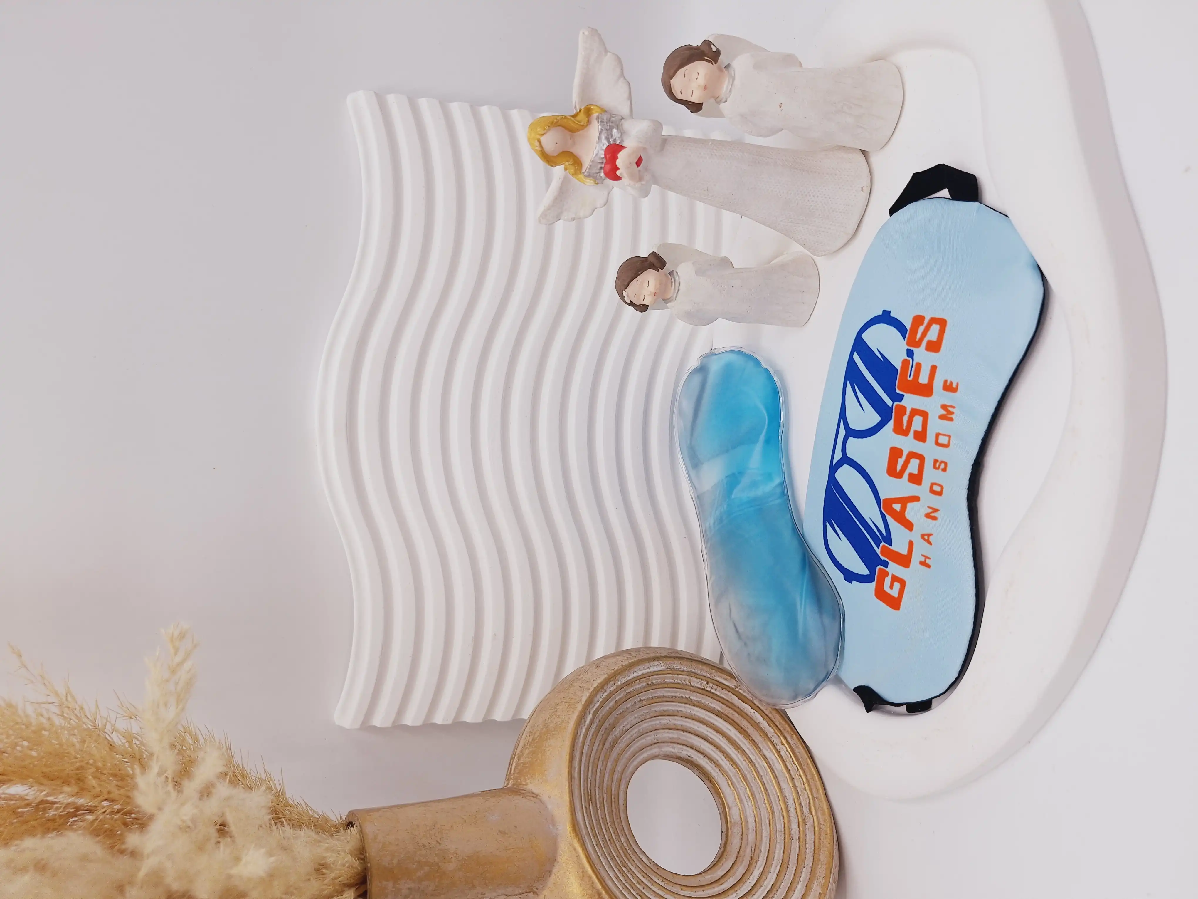 چشم بند کمپرس دار طرح عینک