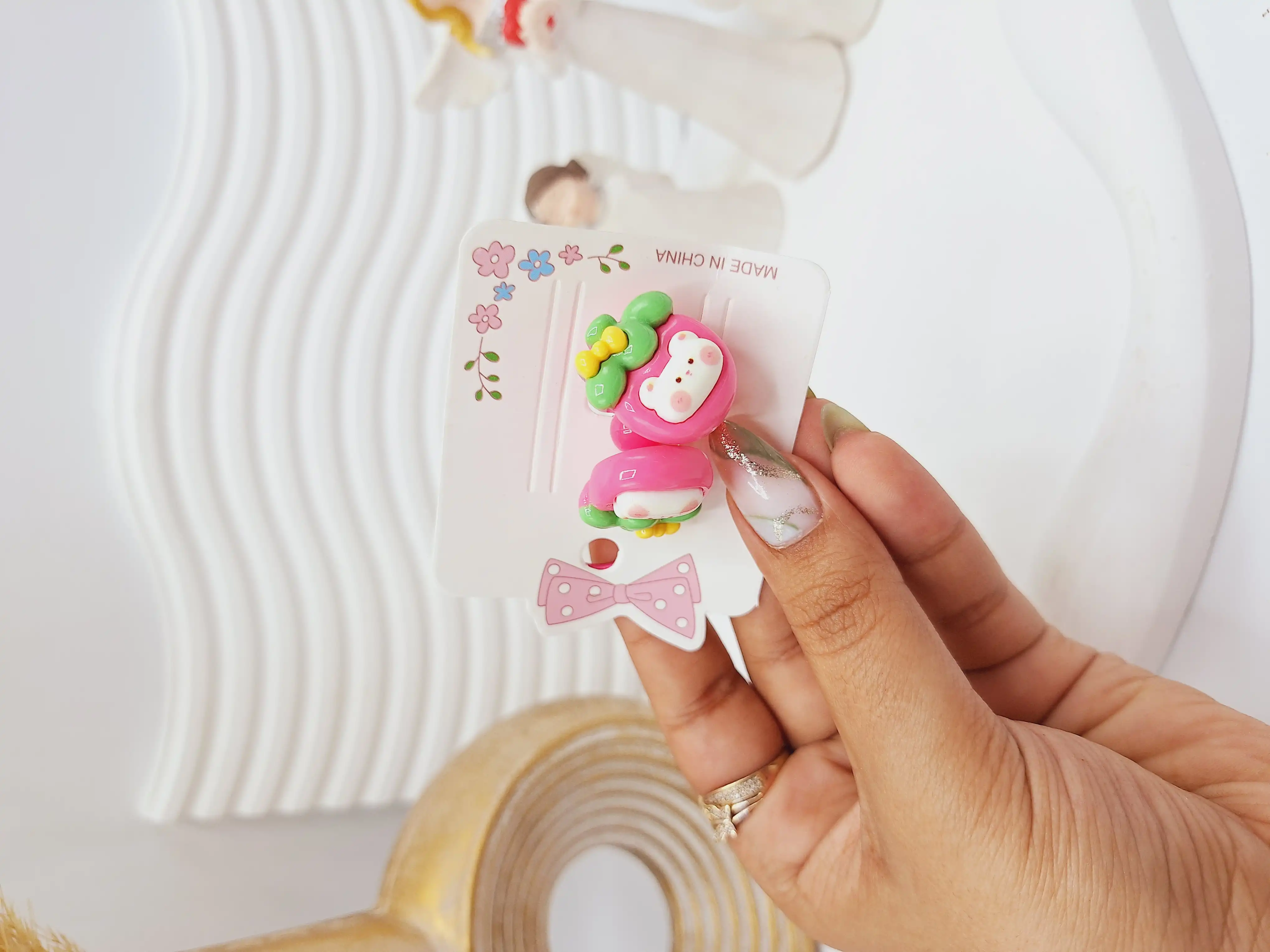 کش مو فانتزی طرح فانتزی خرسی