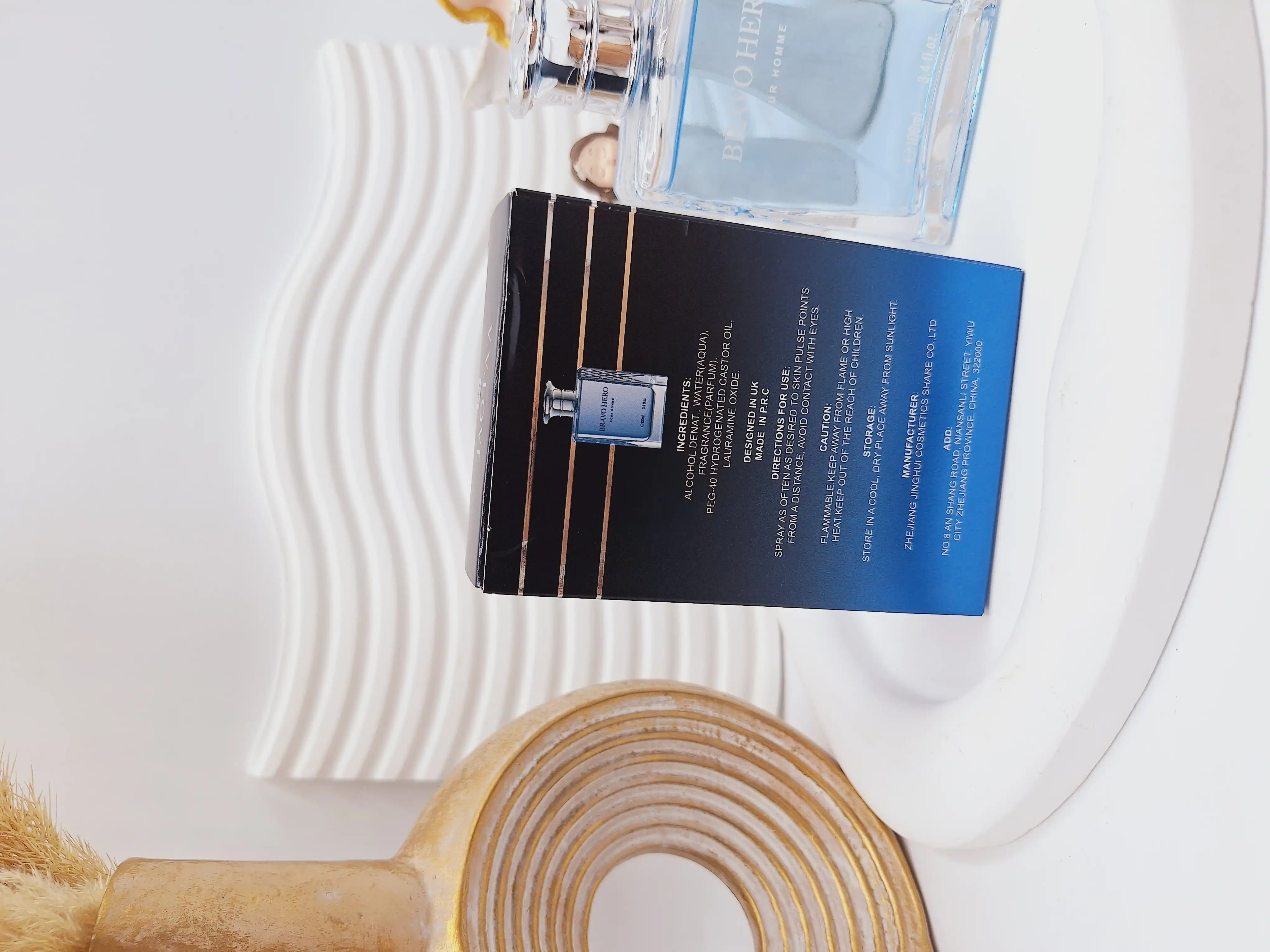 ادکلن مردانه BRAVO HERO حجم 100 میل کد 9712