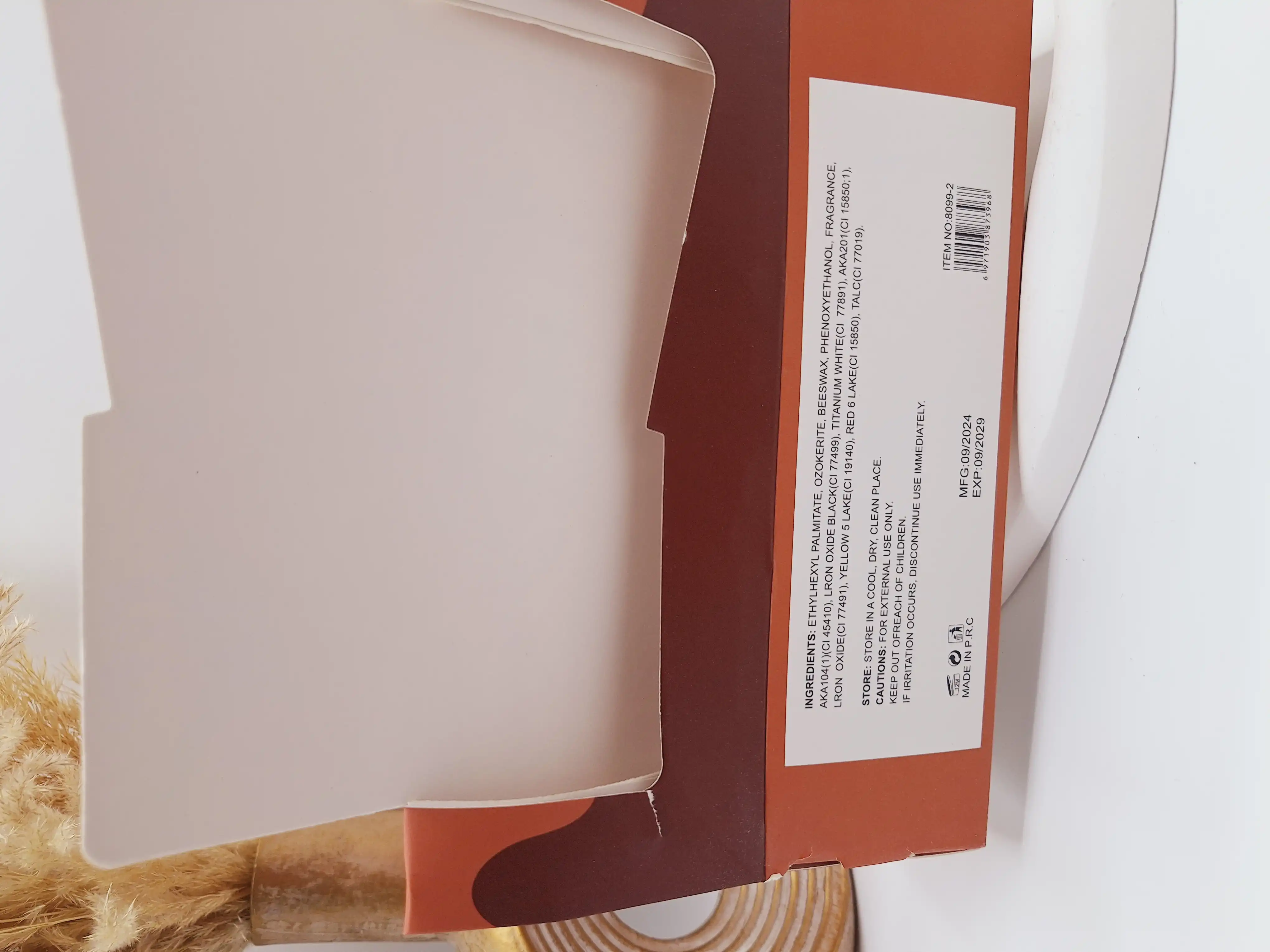 پک رژ لب لب جامد 5 تایی رنگارنگ طرح شکلات توت فرنگی کد 8099-2