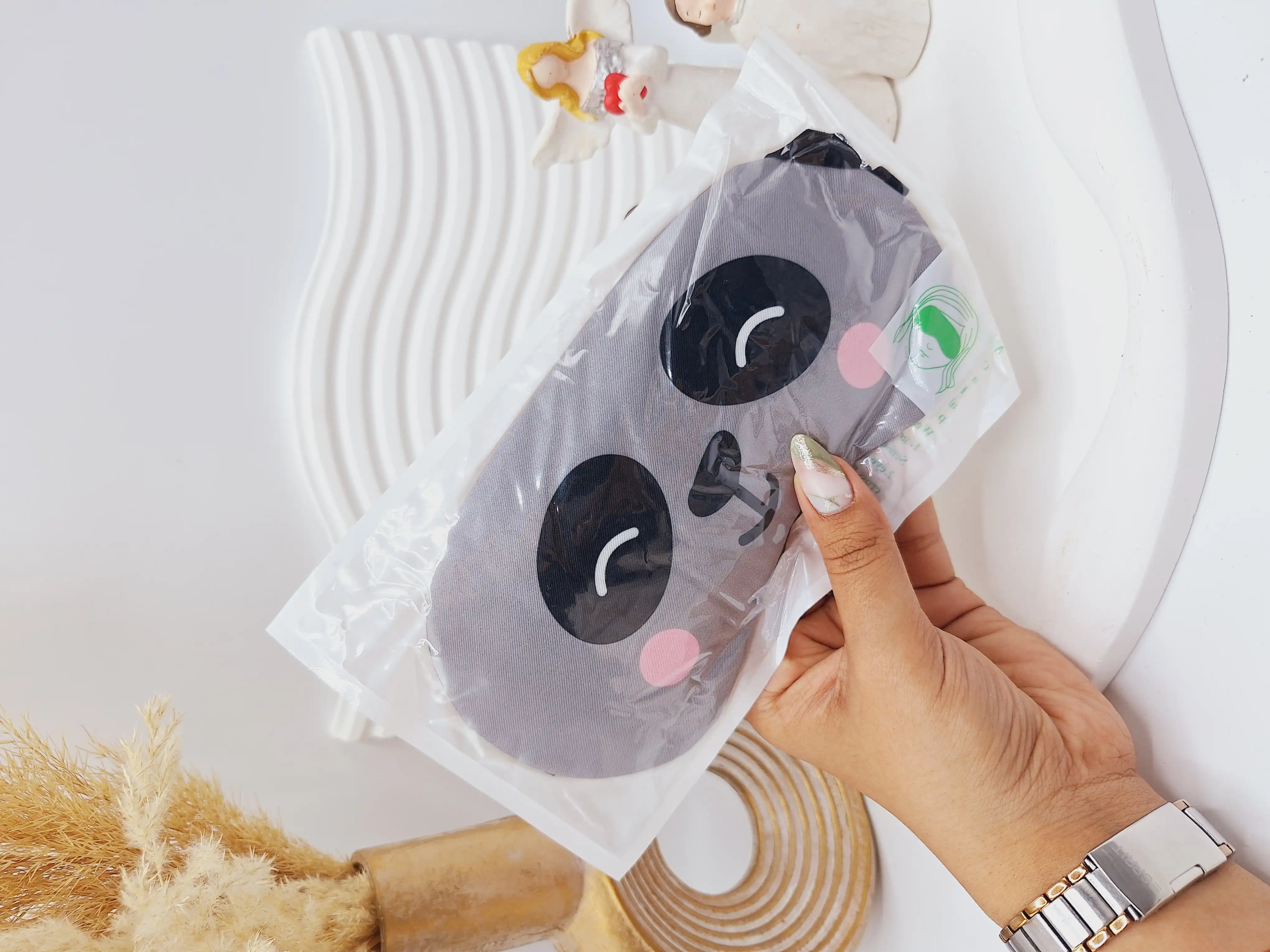 چشم بند کمپرس دار طرح فانتزی