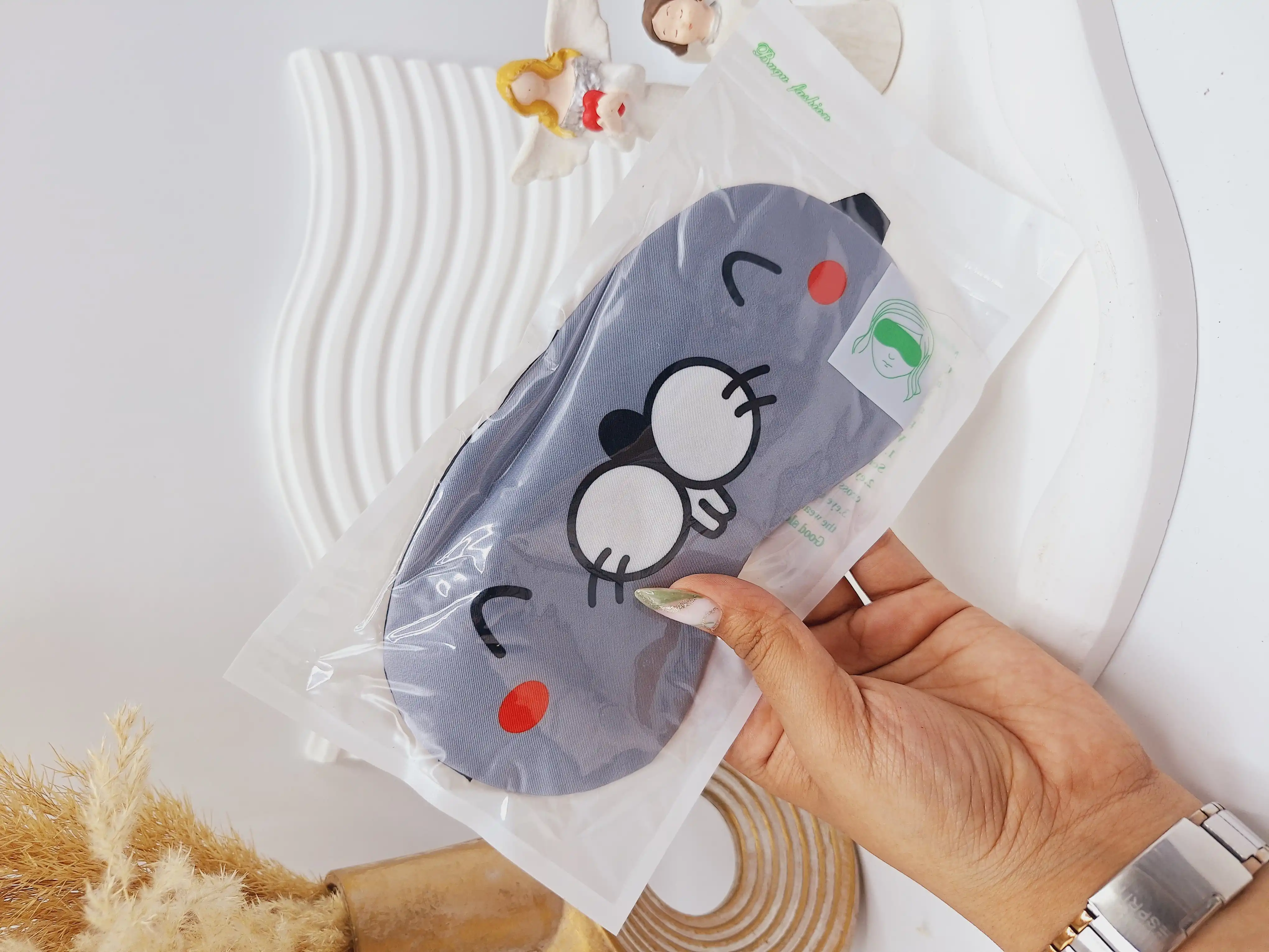 چشم بند کمپرس دار طرح فانتزی