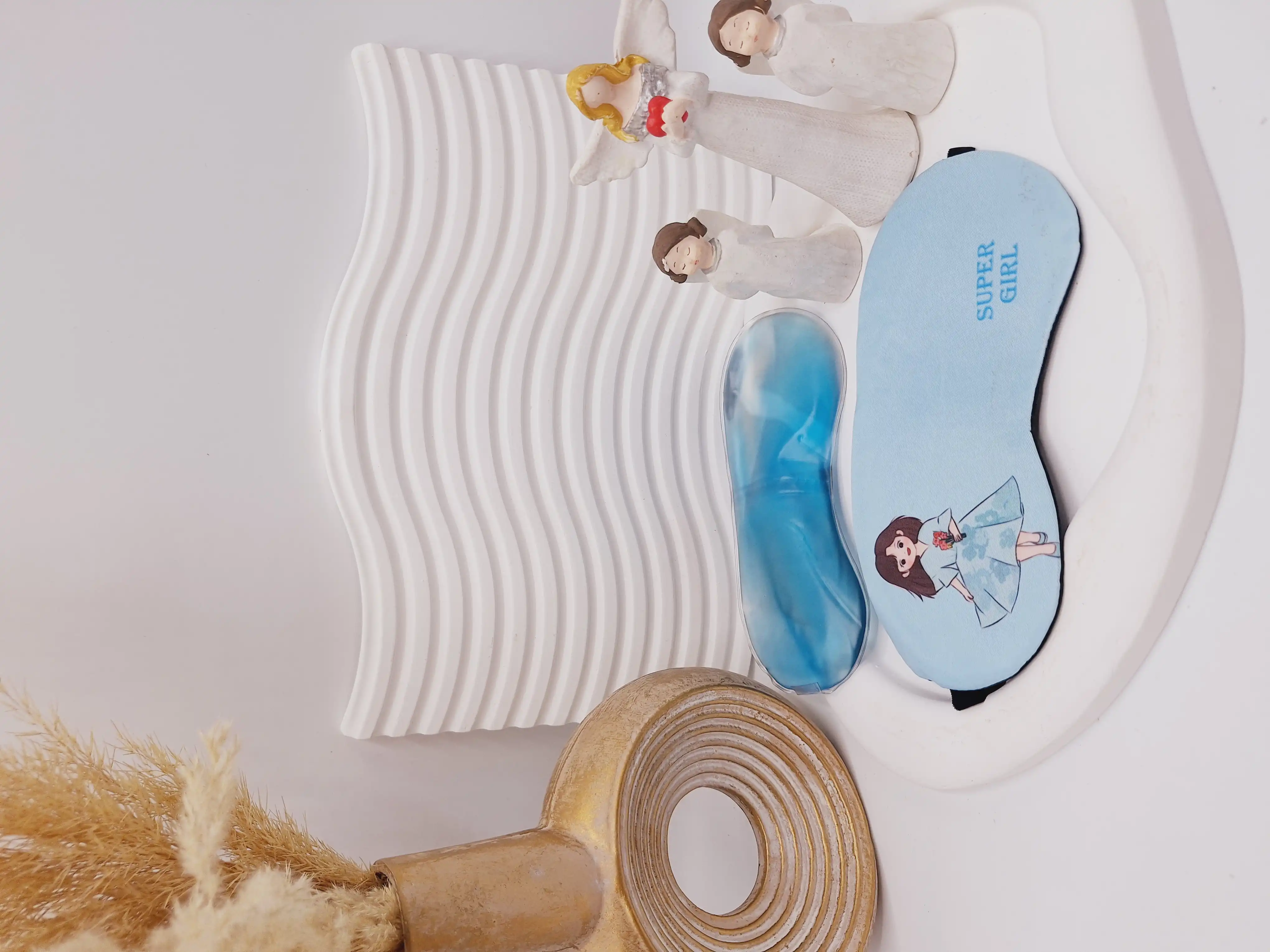 چشم بند کمپرس دار طرح دختر