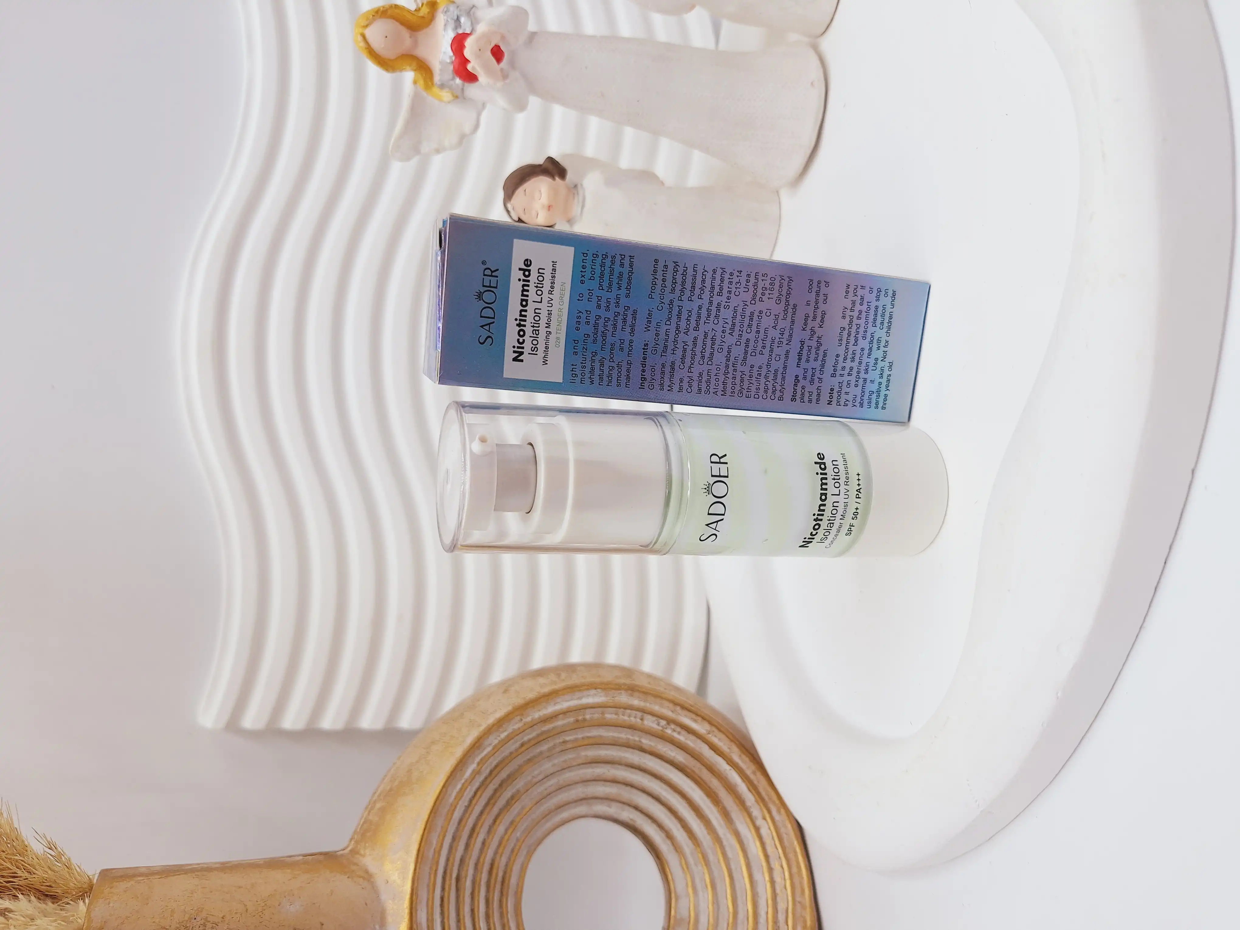 پرایمر و ضد آفتاب دو رنگ نیکوتینامید سادور کد 51148