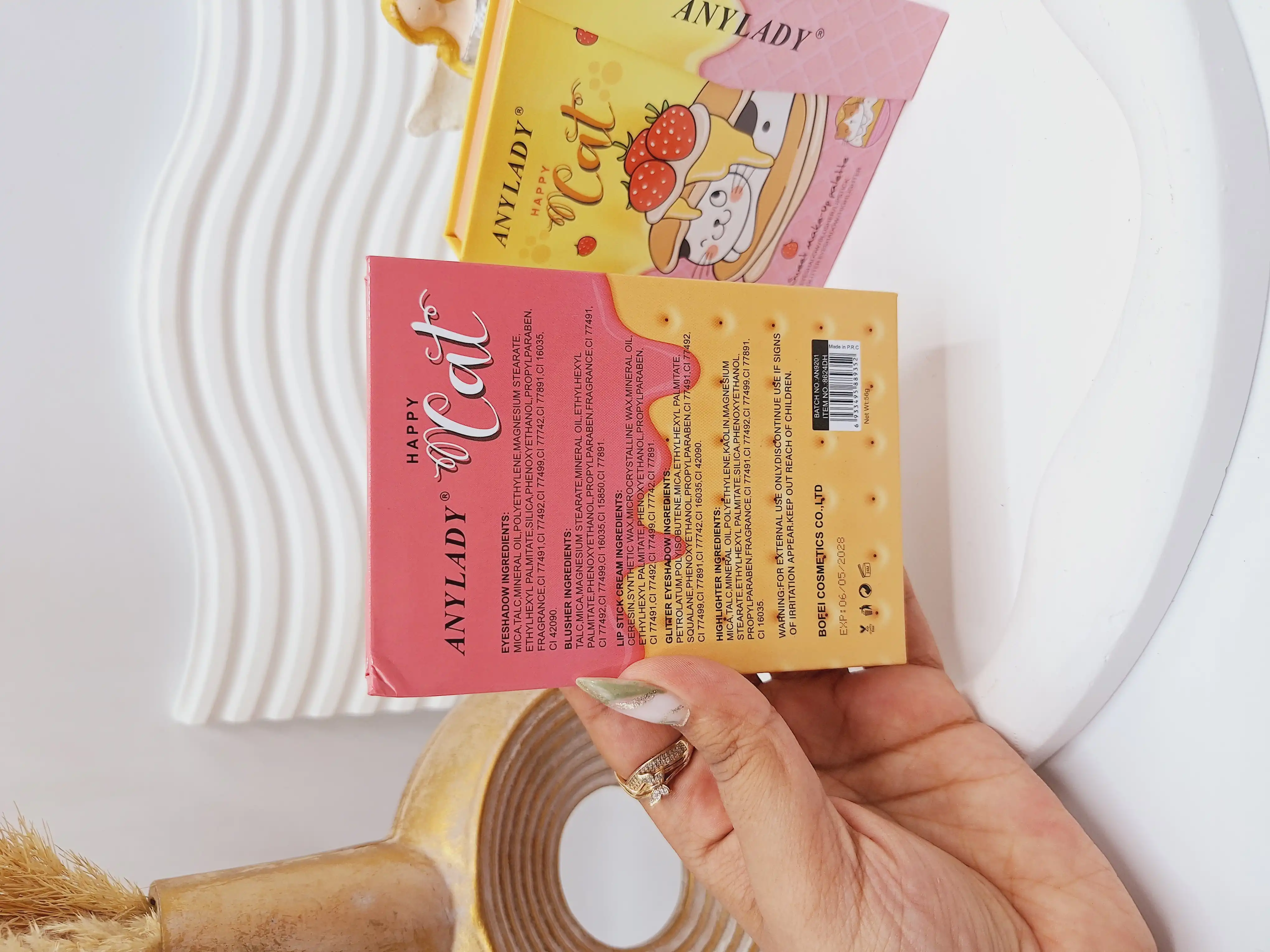 پالت سایه آنالیدی طرح پیشی میوه ای کد 8624DH