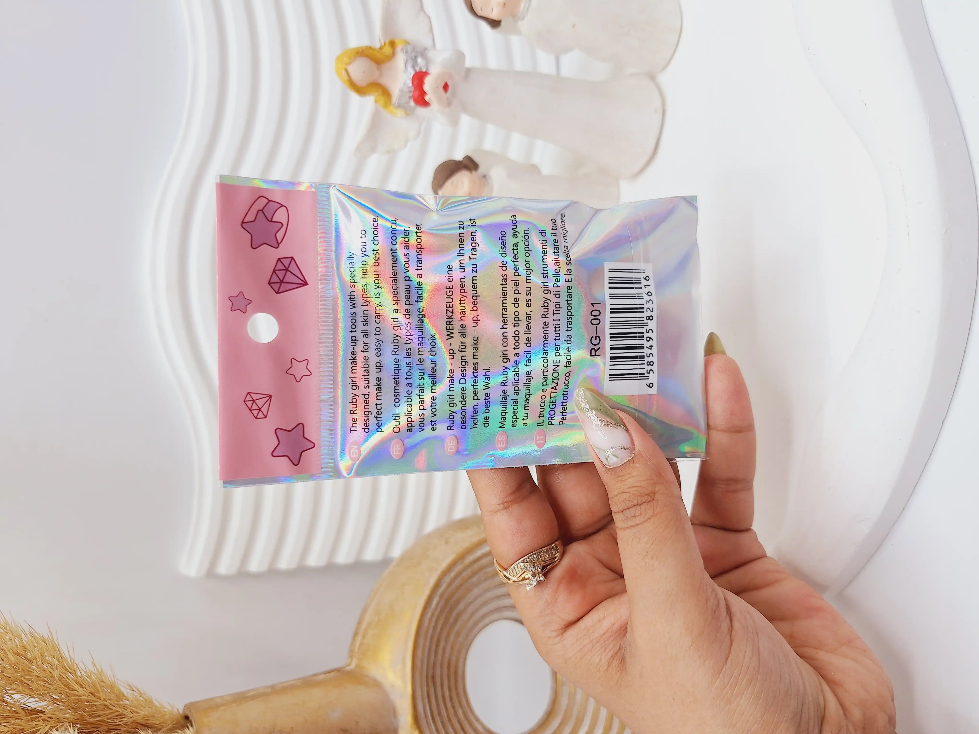 پد پنکک 2 تایی مدل دایره ای کد RG-001