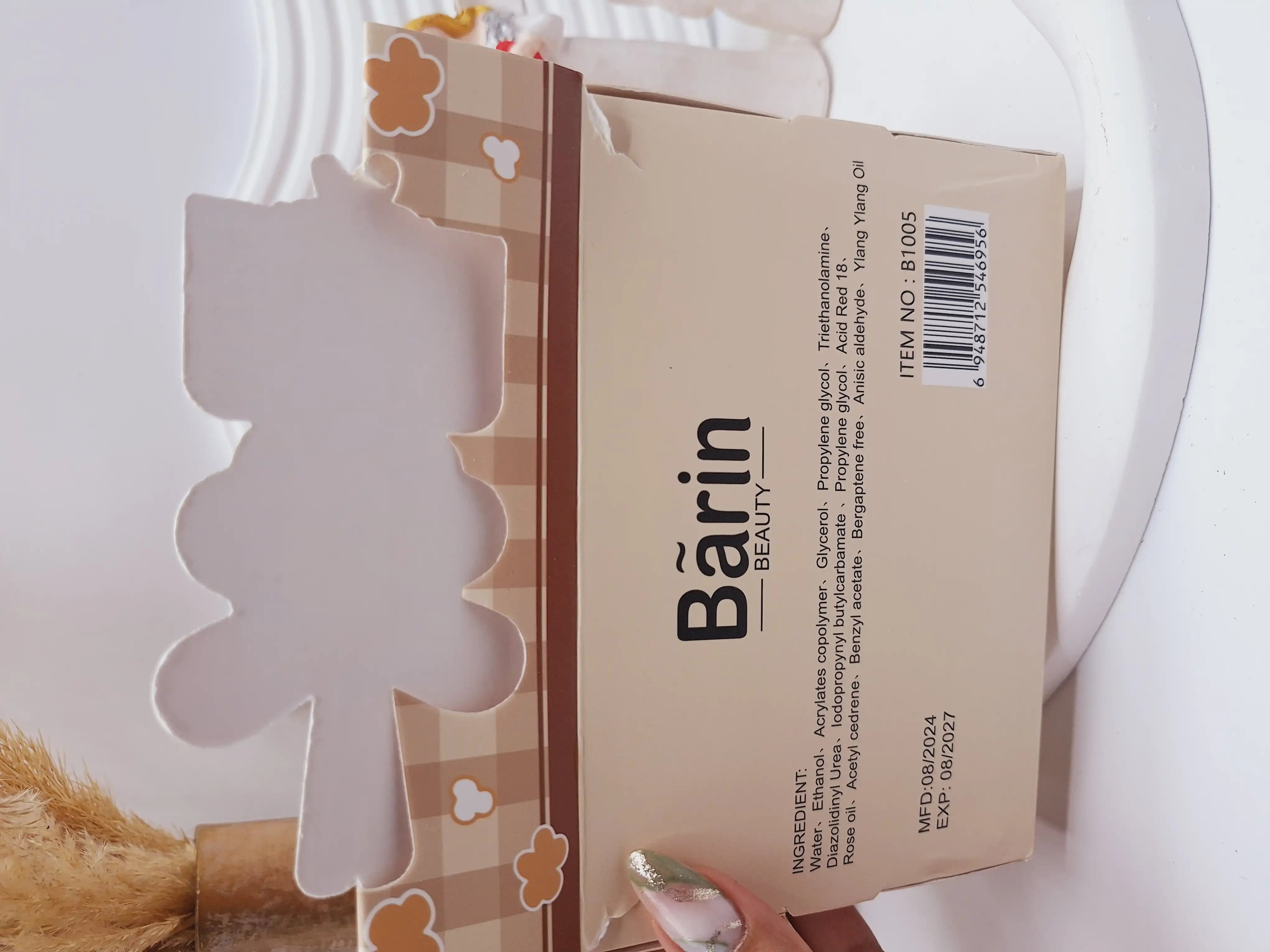 تینت لب خرس شیک پوش برند Bärin کد B1005