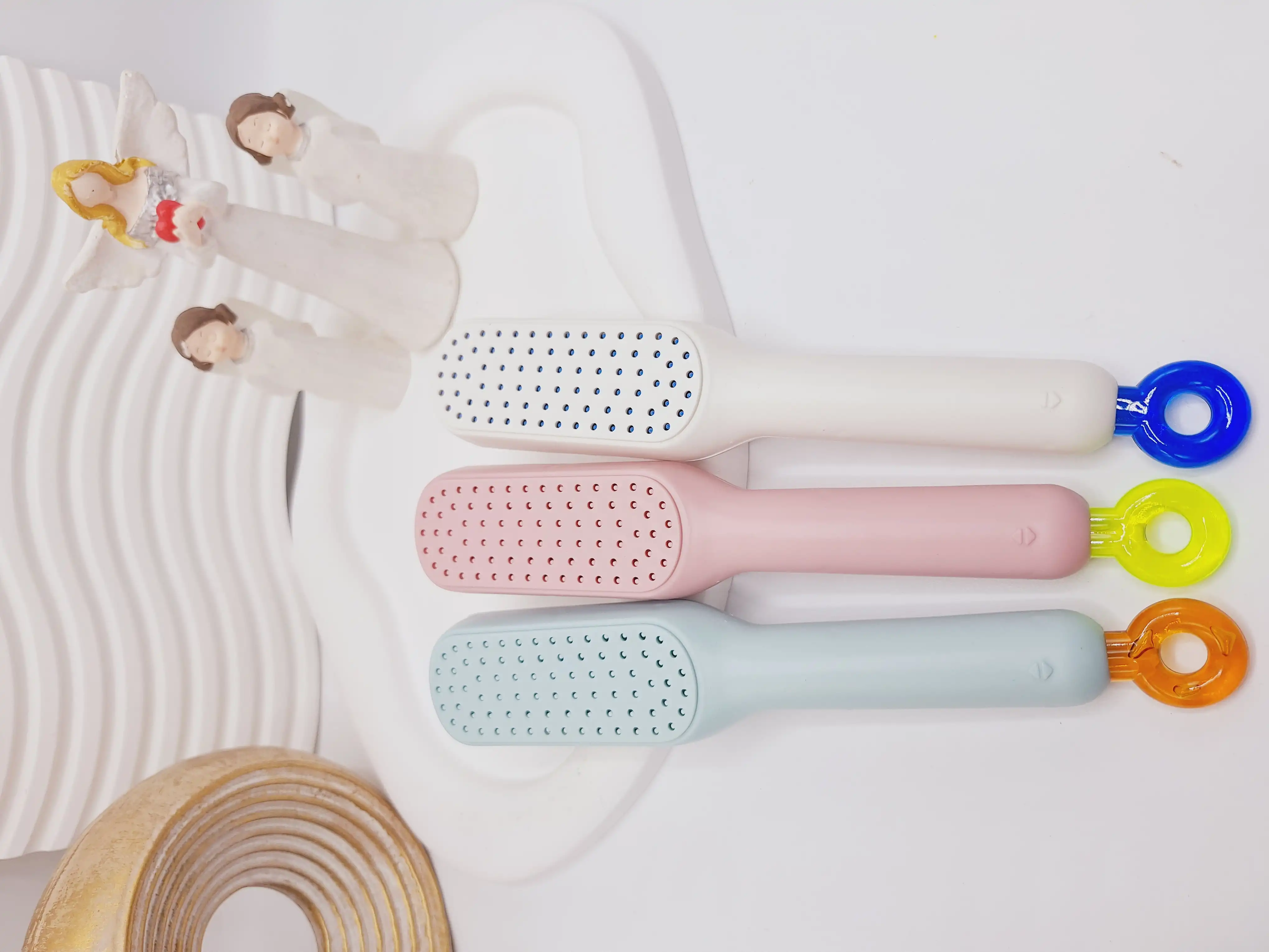 برس مو جادویی ترند آنتی باکتریال مدل اهرم دار