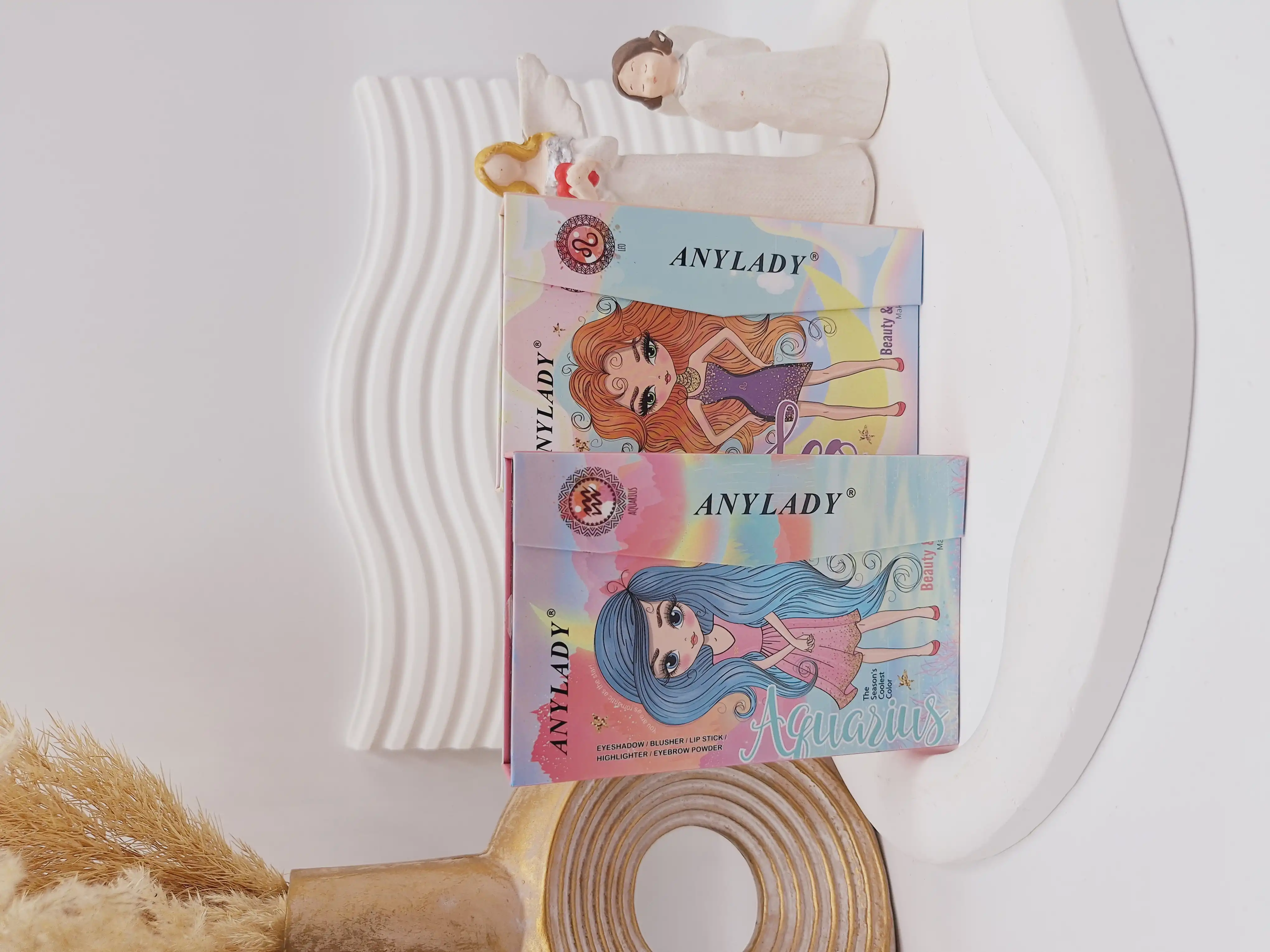 پالت سایه آنالیدی طرح دختر مو بلند کد 8609F