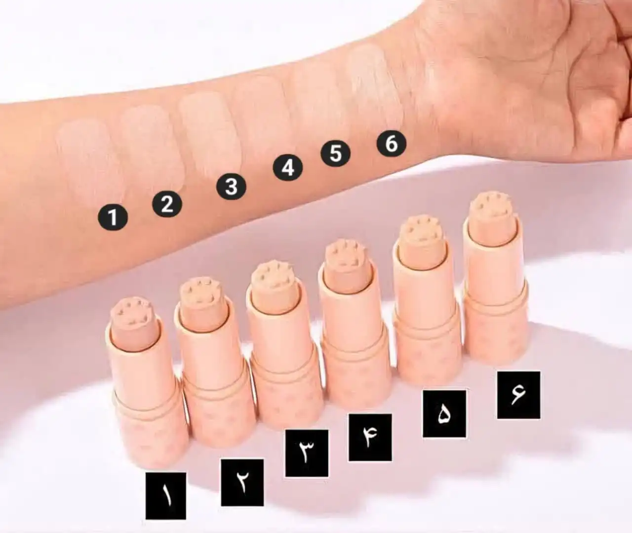 کانسیلر استیکی پنجه گربه برند Color Castibee کد 6024