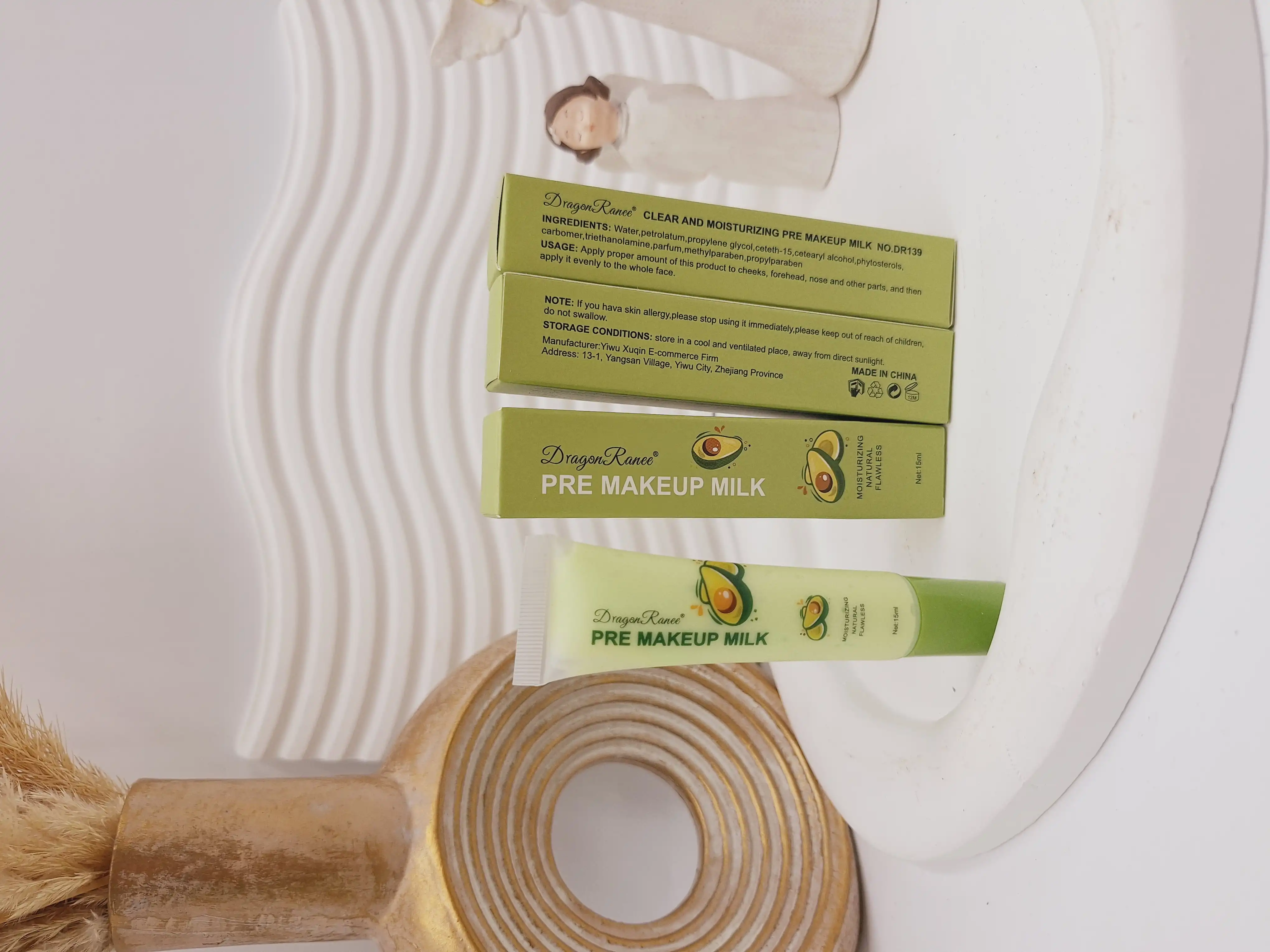 پرایمر شیری طرح آووکادو برند دراگون رانی کد DR139c