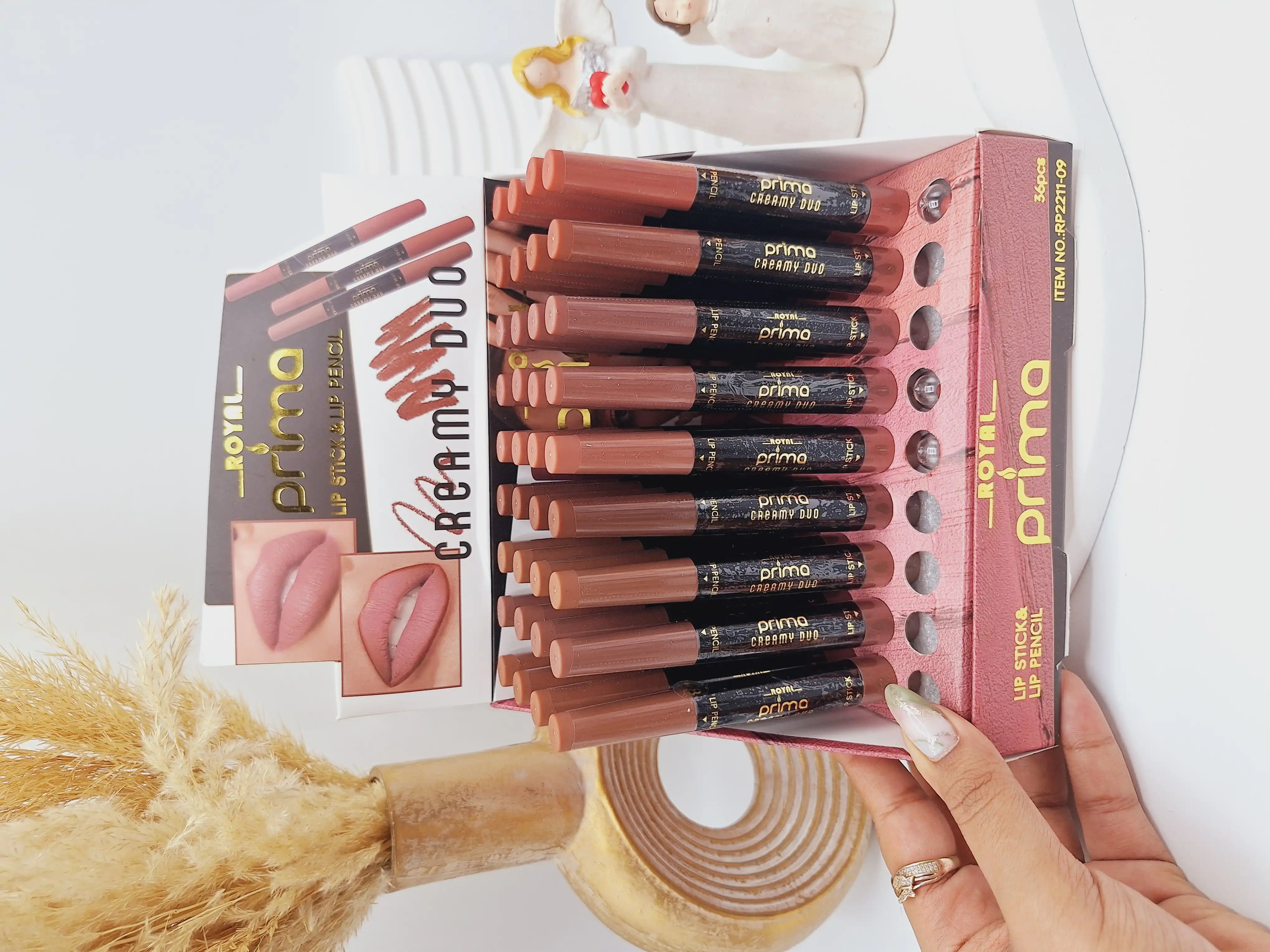 رژ دوطرفه اورجینال برند رویال پریما کد RP_2211