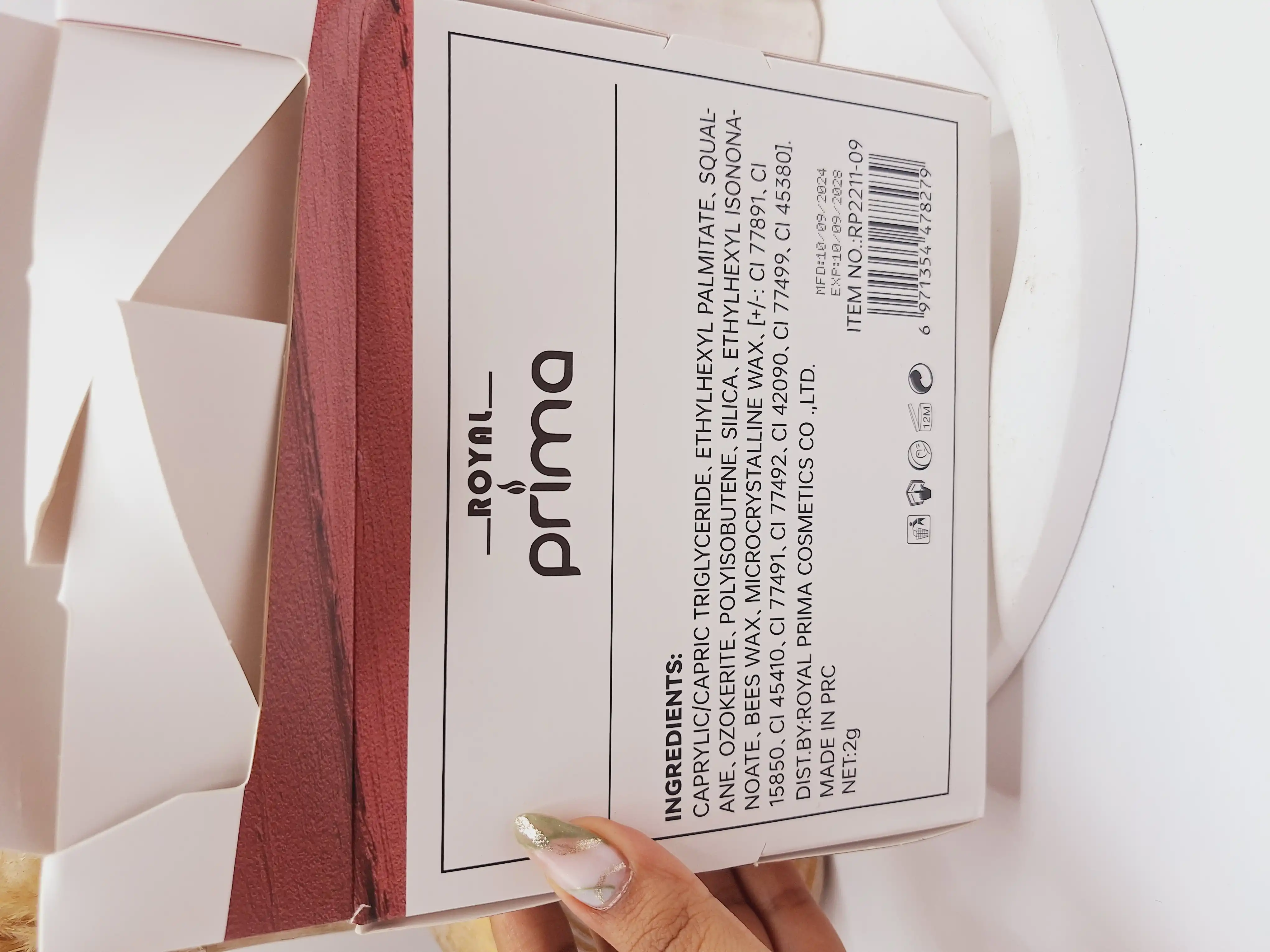 رژ دوطرفه اورجینال برند رویال پریما کد RP_2211