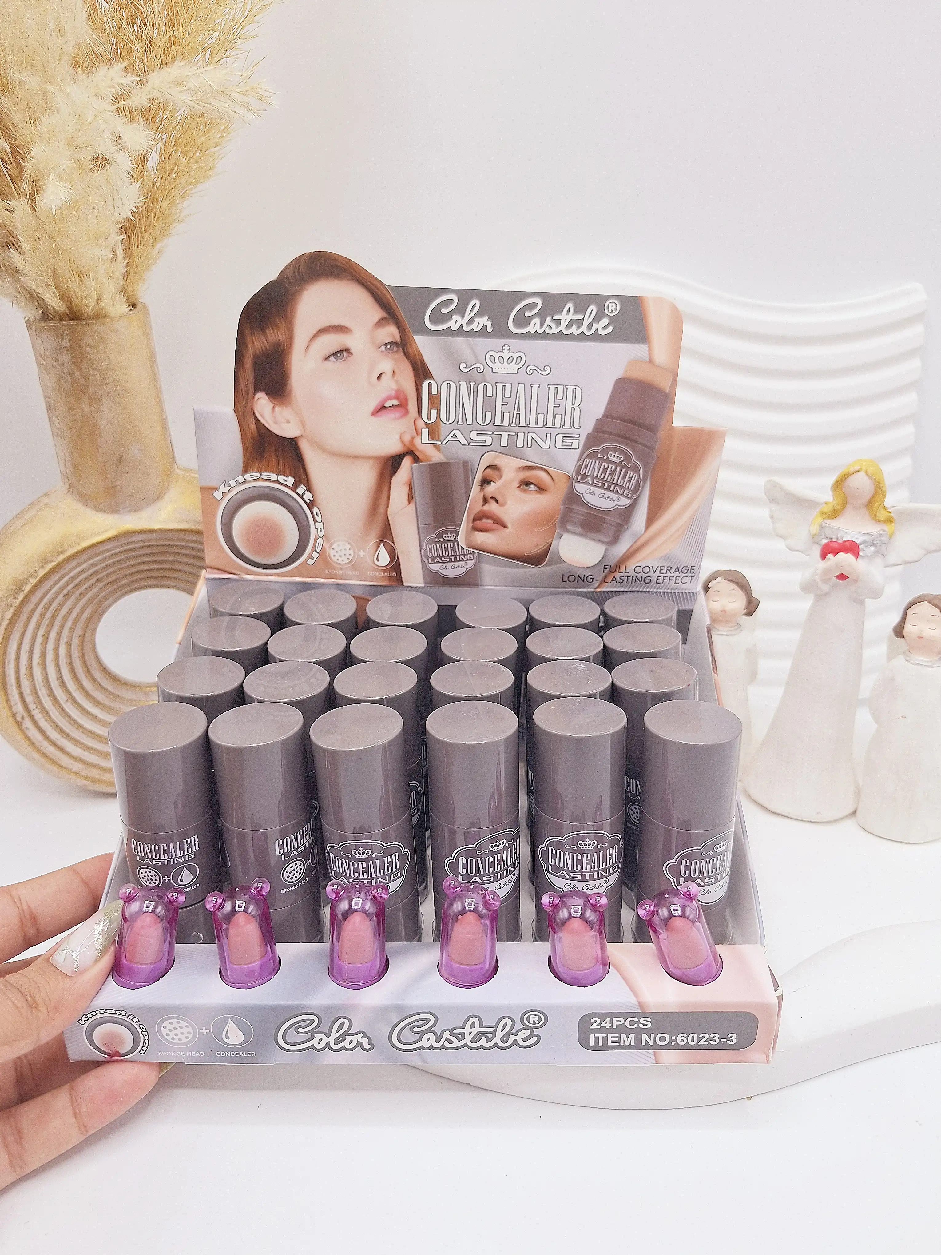 کانسیلر استیکی پد دار برند کالر کستل کد 6023_3