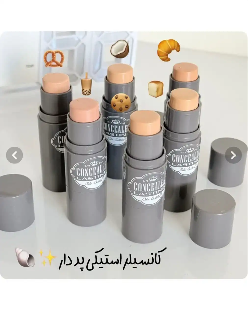 کانسیلر استیکی پد دار برند کالر کستل کد 6023_3