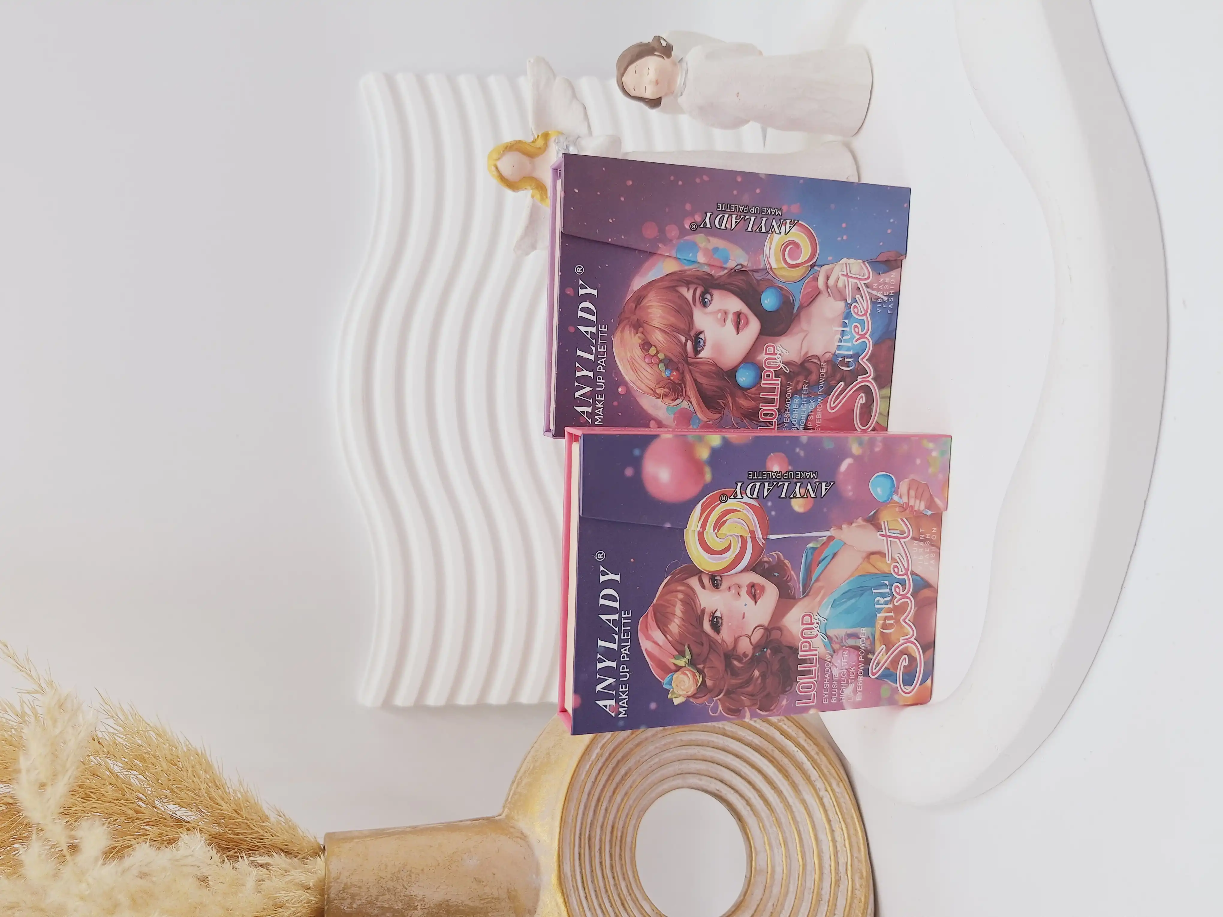 پالت سایه آنالیدی طرح دختر آبنباتی کد 8624FA