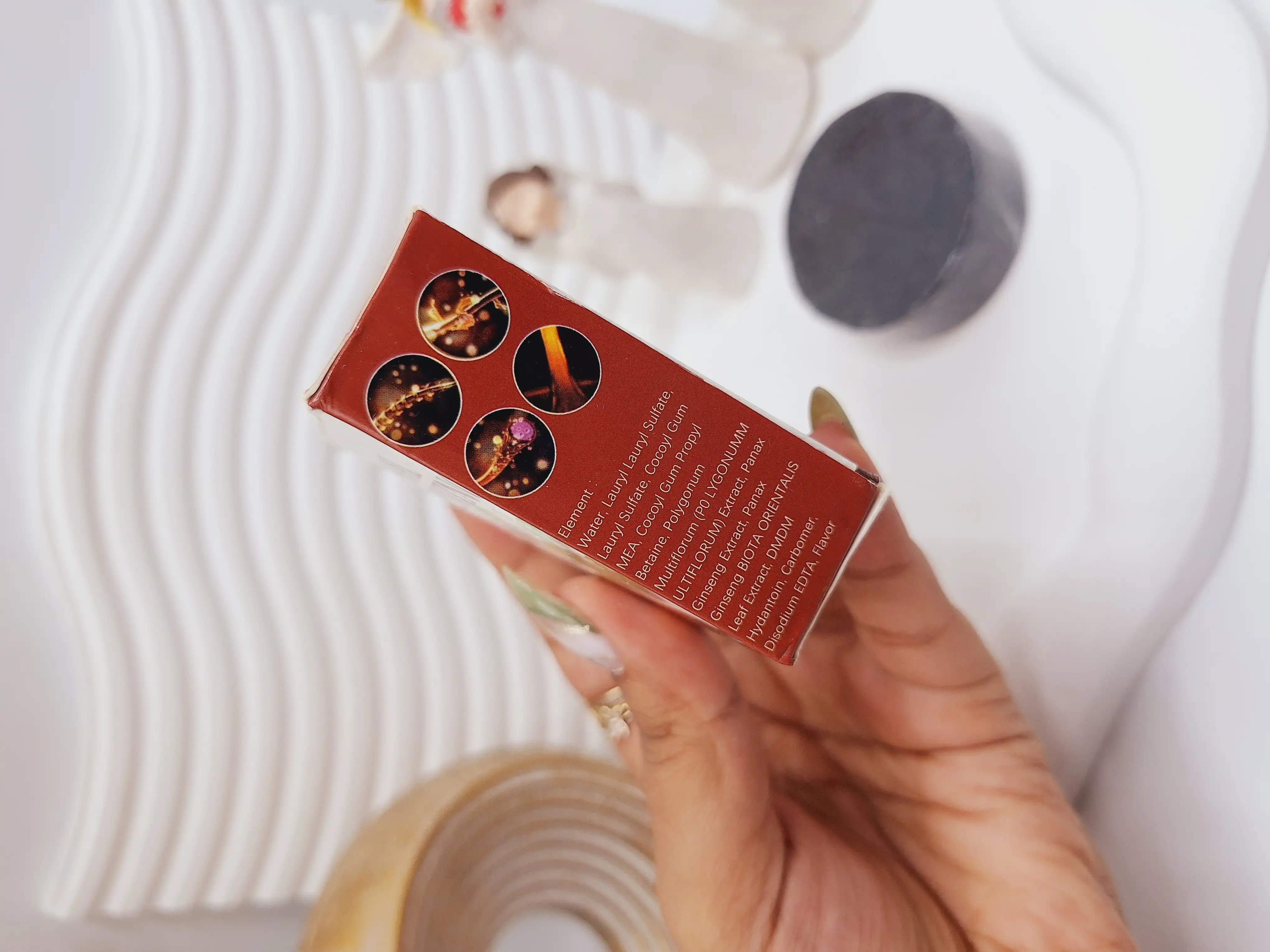 صابون گیاهی شامپویی جادویی رفع سفیدی مو دائمی جینسینگ