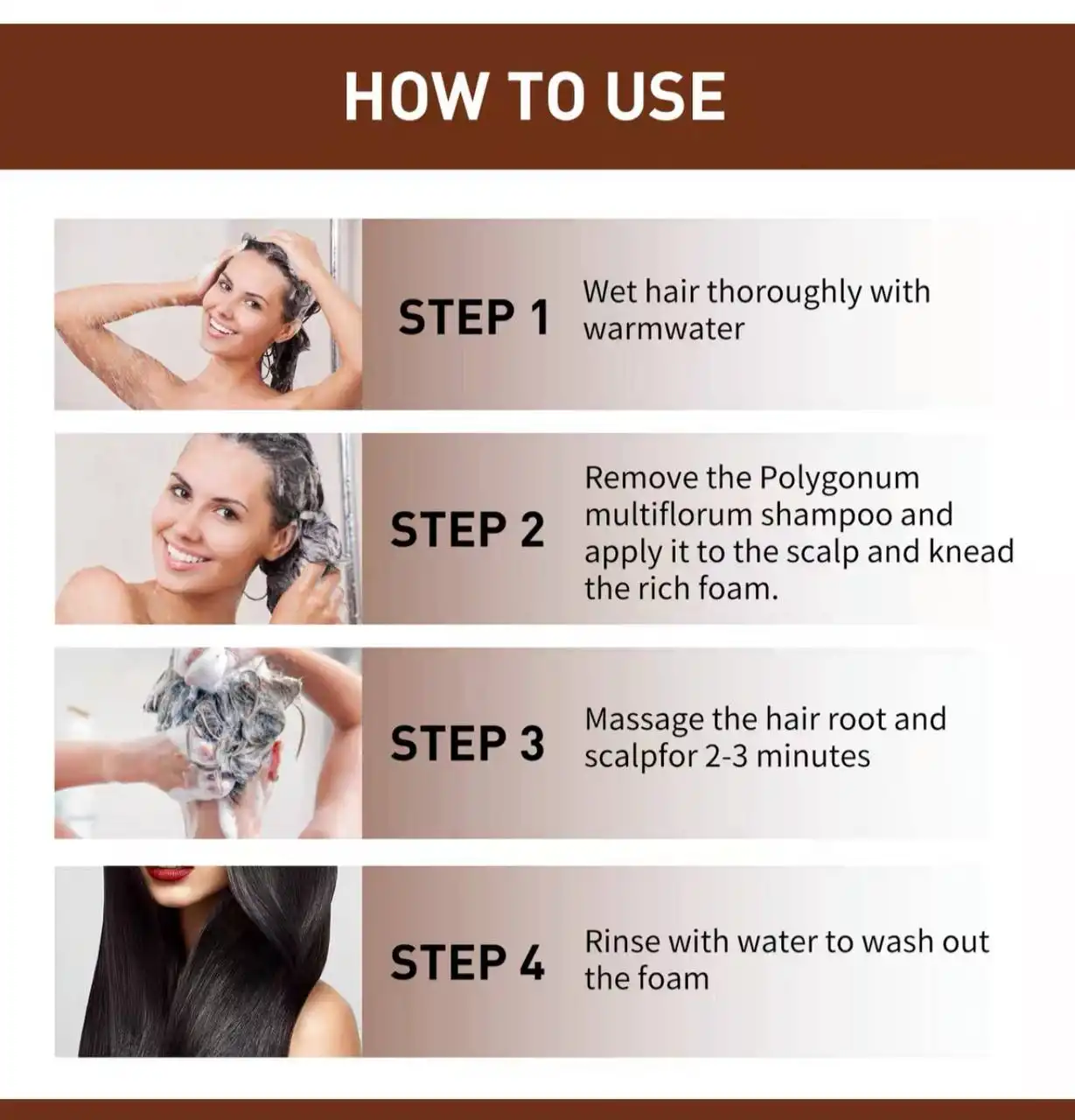 صابون گیاهی شامپویی جادویی رفع سفیدی مو دائمی جینسینگ