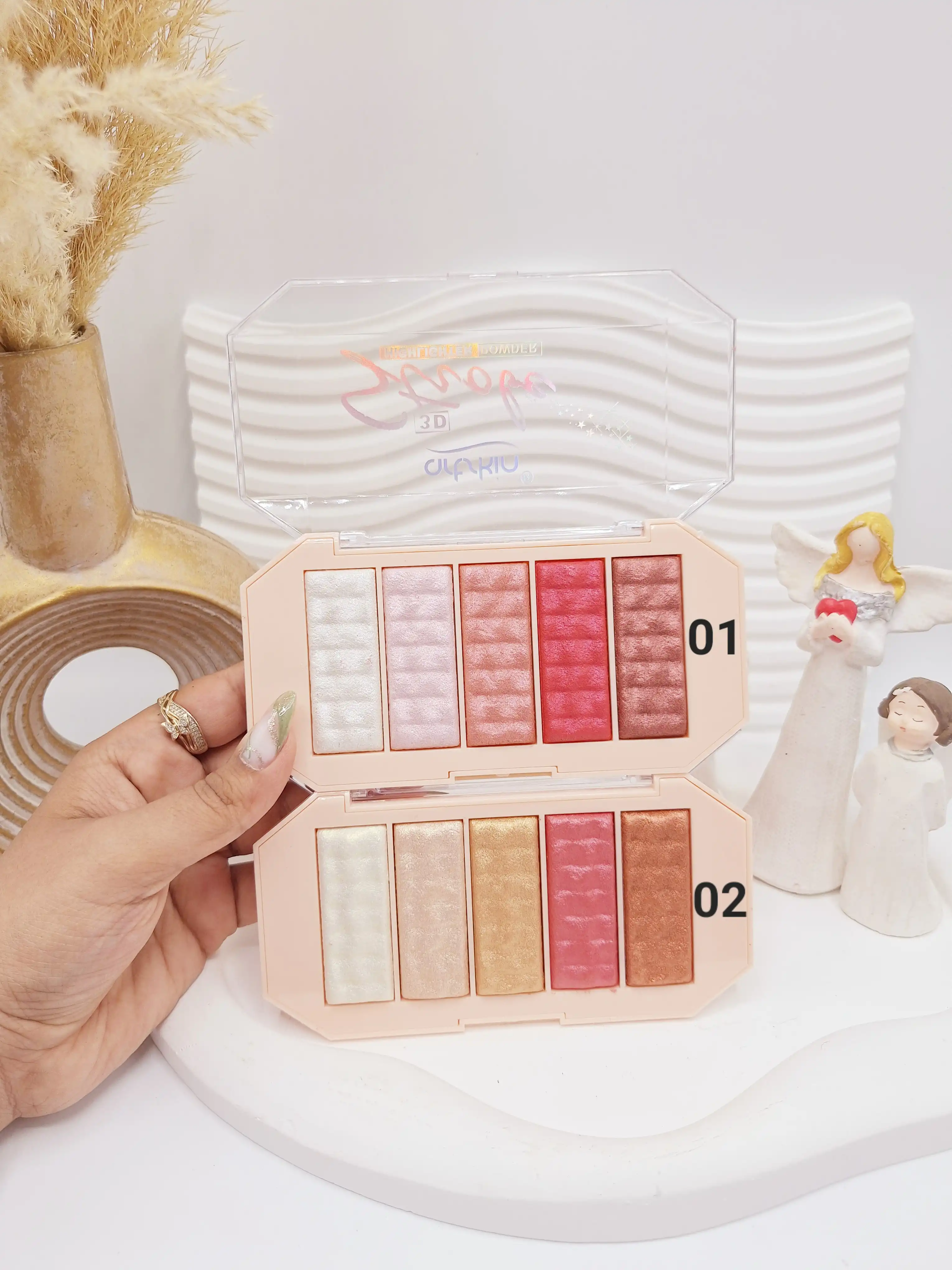 پالت سه کاره پنج رنگ آرت اسکین کد as976090