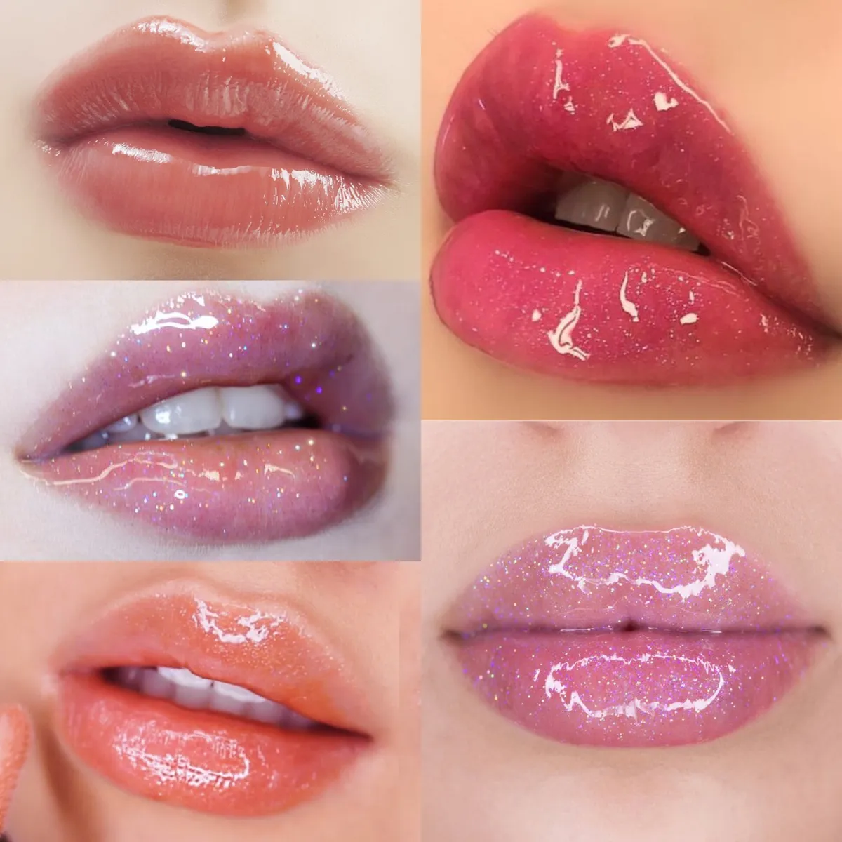 لیپ گلاس شاین دار جذاب برند HUDAMOJI کد 856