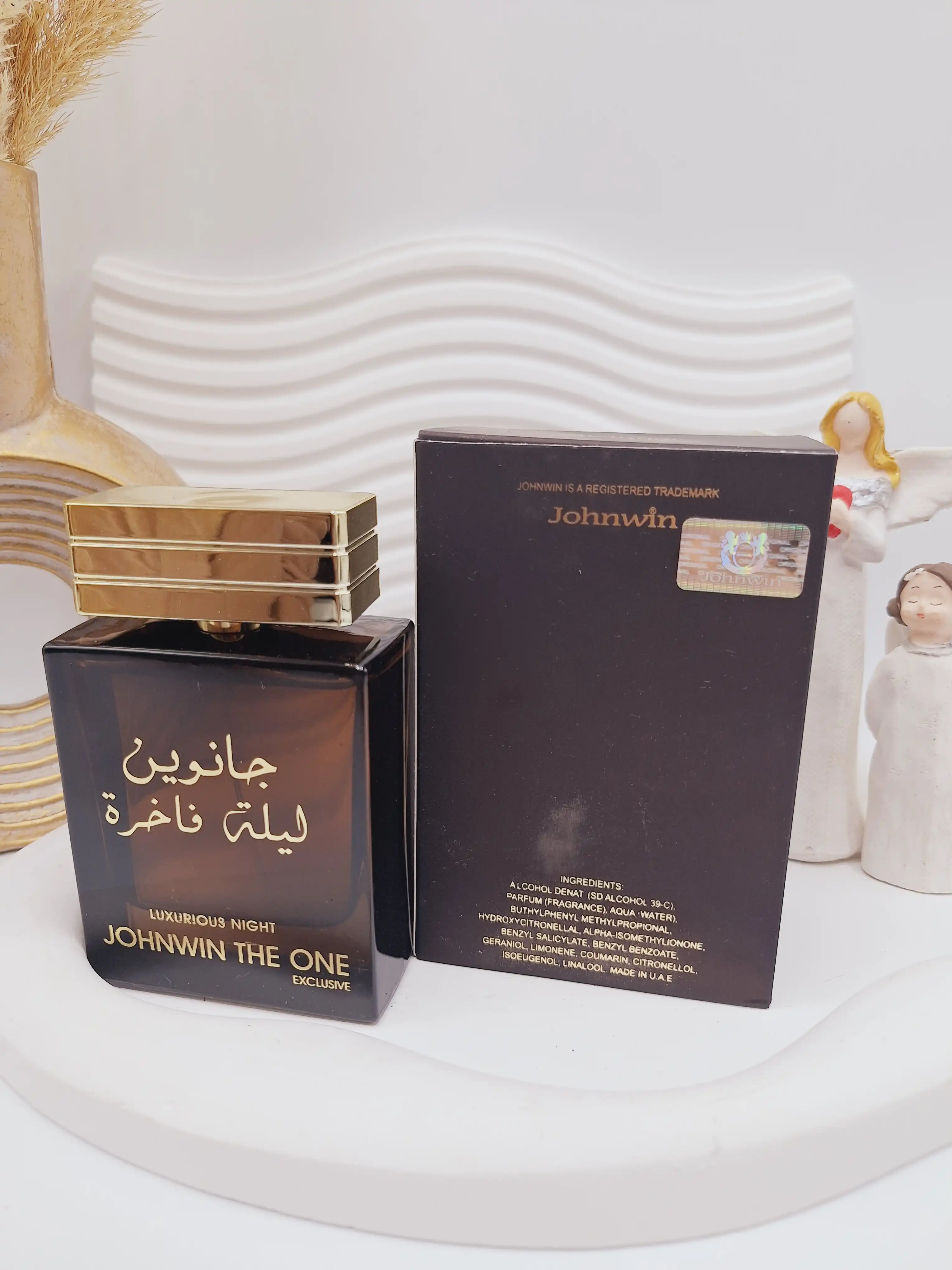 ادکلن 100 میل شرکتی ماندگاری 8 ساعته مدل جانوین لیلة فاخرة کد 0571