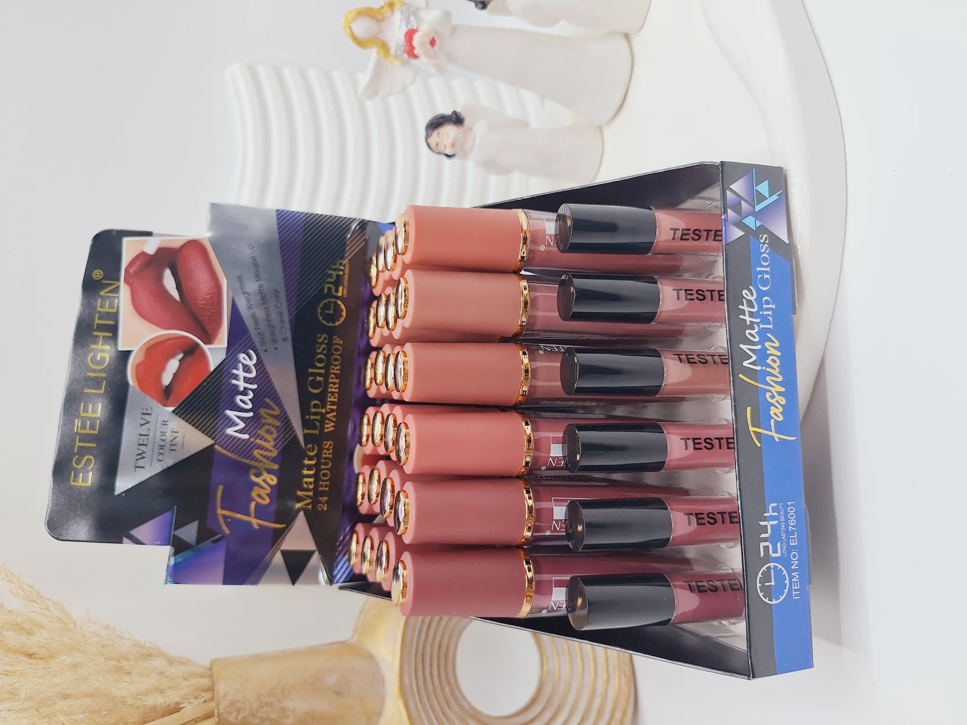 پک رژ مایع 6 تایی برند ESTEE LIGHTEN کد 76001