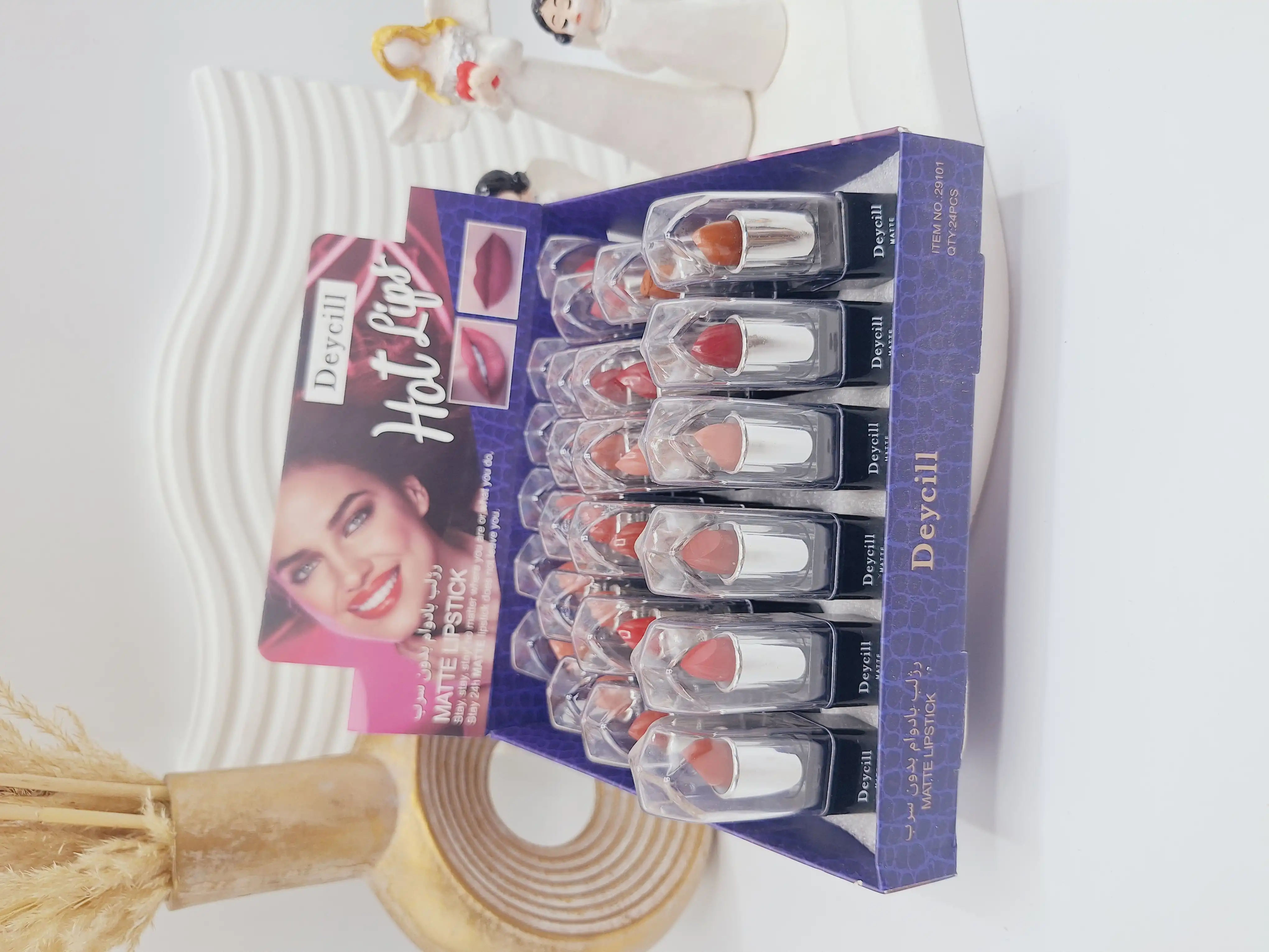 پک رژ 6 تایی جامد برند Deycill کد 29101