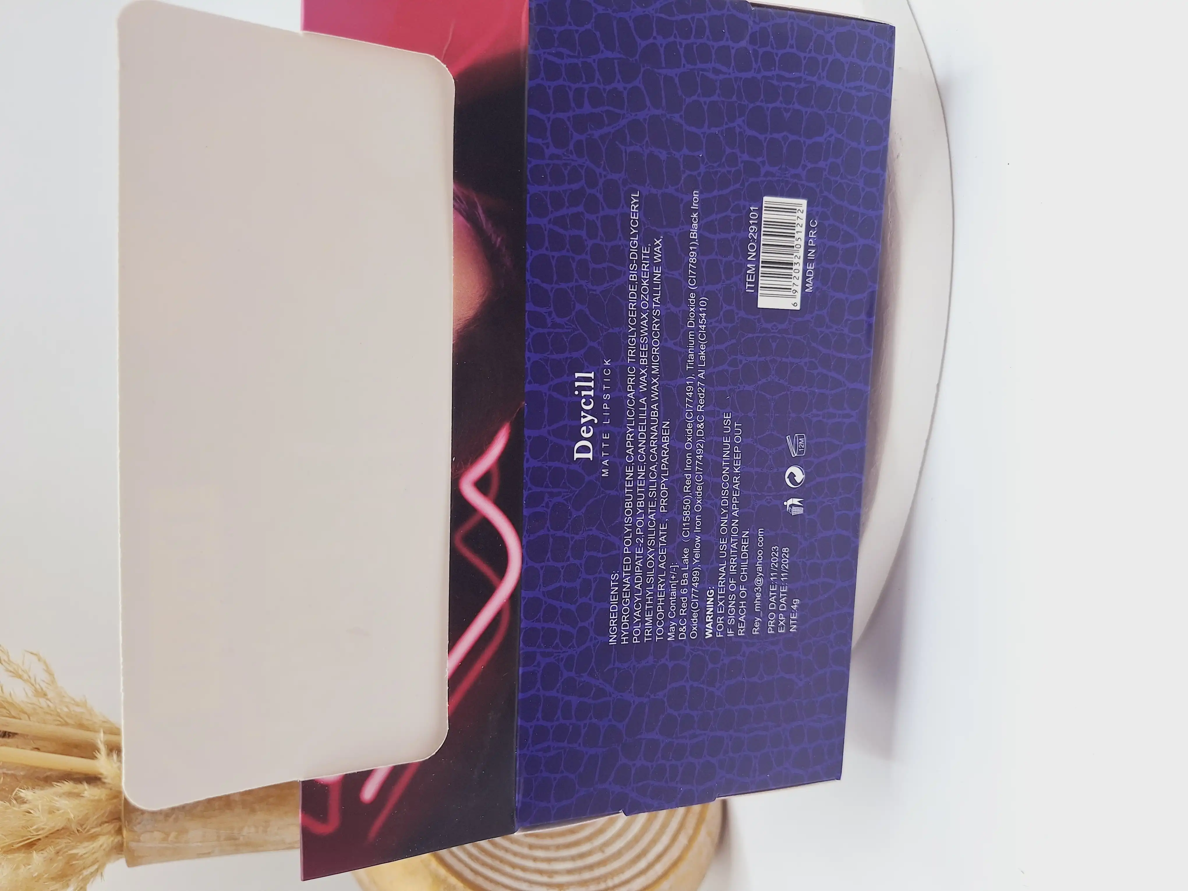 پک رژ 6 تایی جامد برند Deycill کد 29101