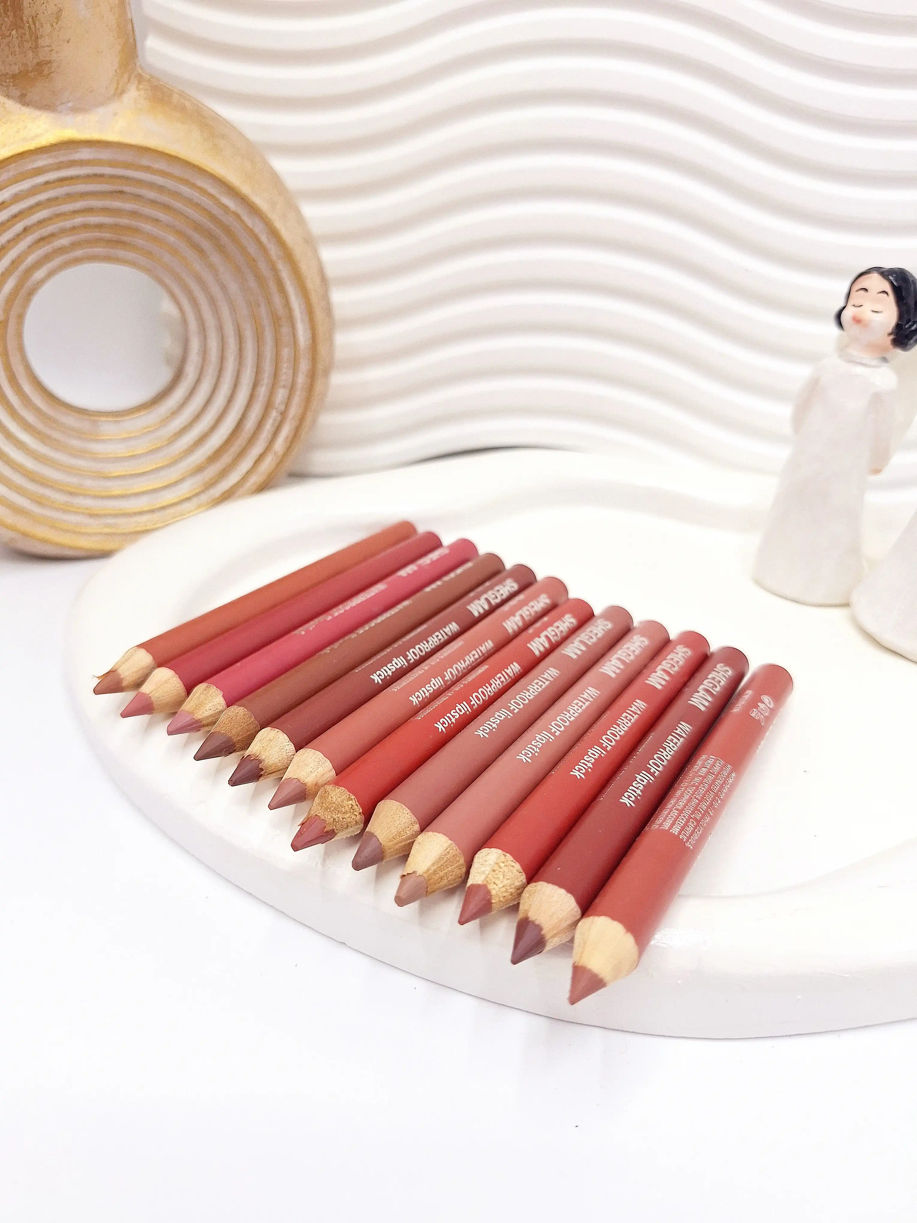 پک رژ مدادی 12 تایی برند SHEGLAM کد 7946