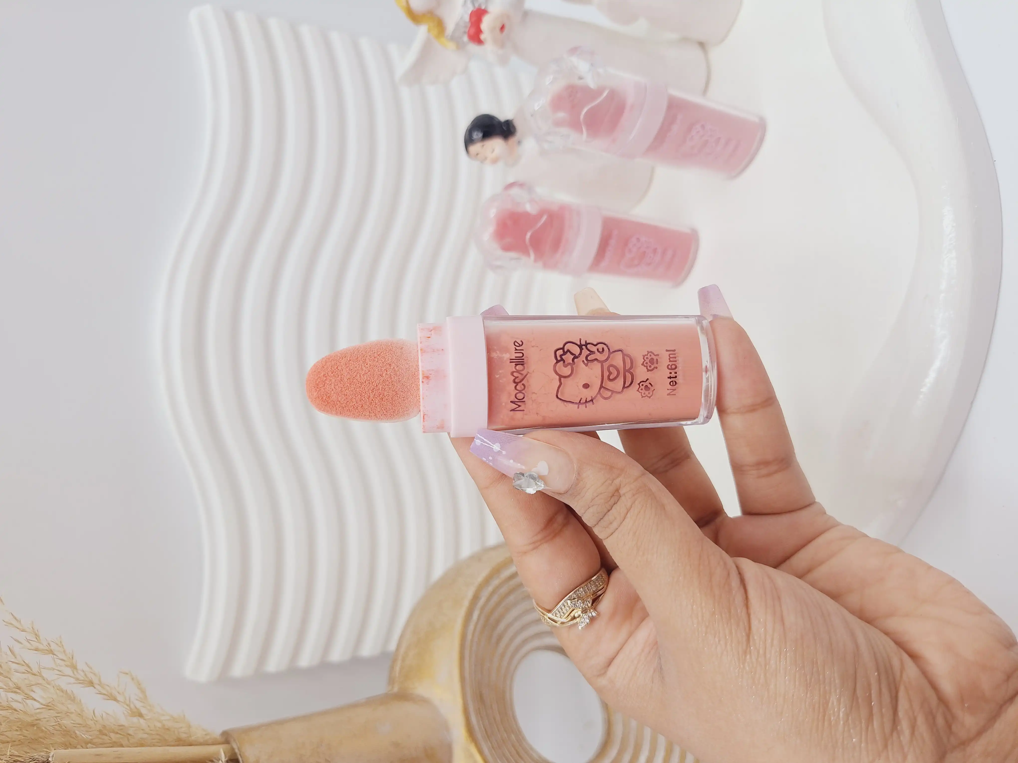 رژگونه پودری کیتی برند موکالره کد MOC844