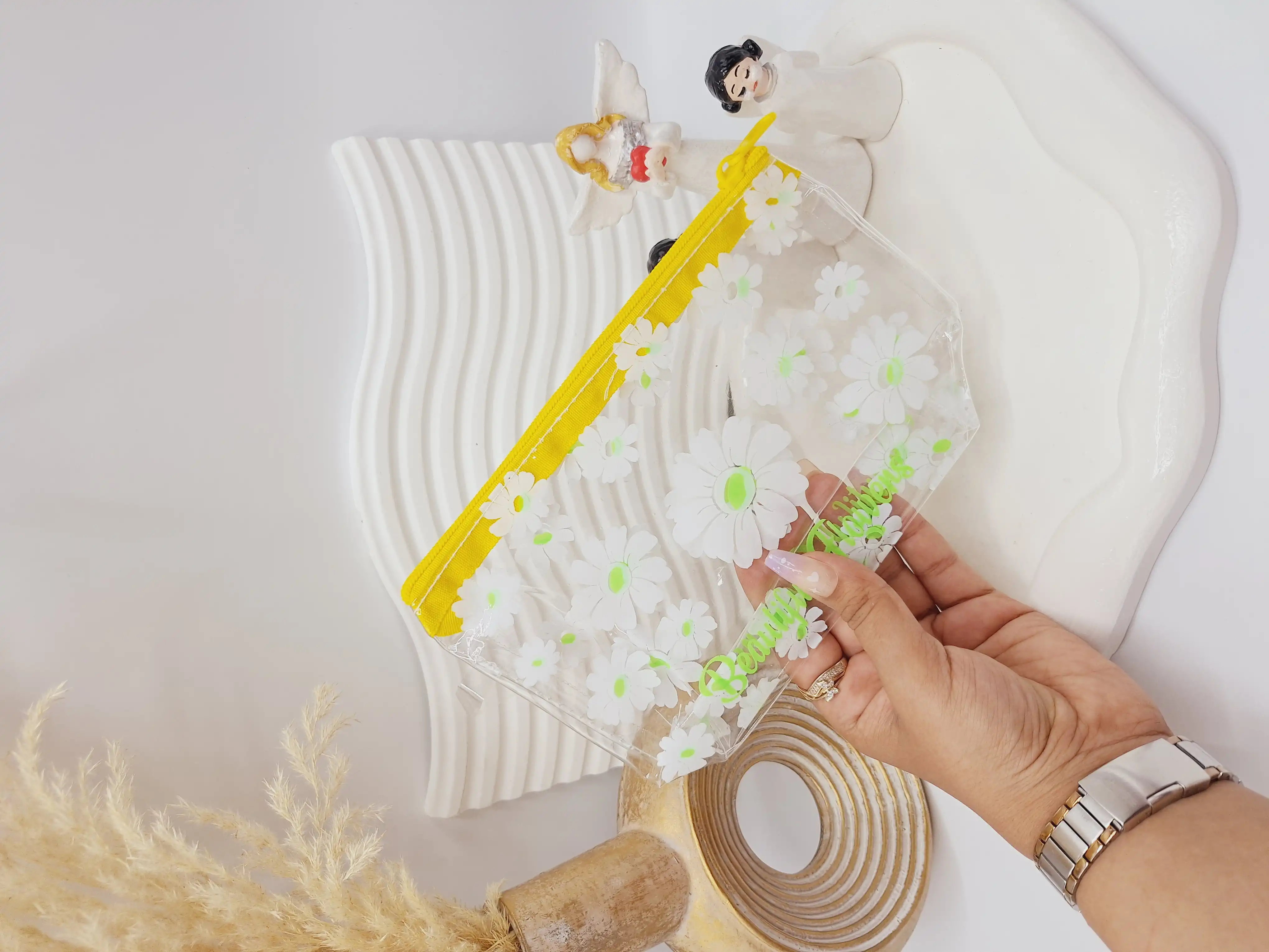 کیف طلقی با کیفیت و ترند طرح گل بهاری