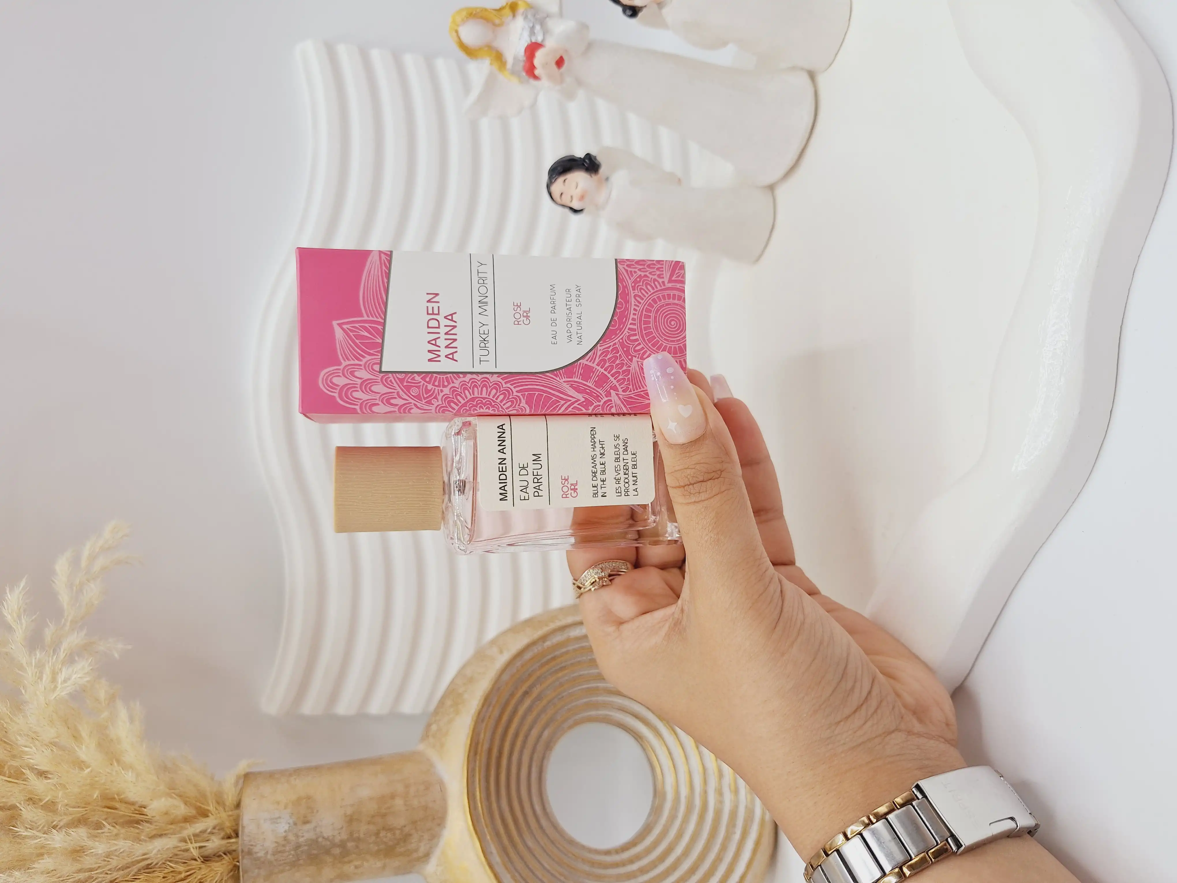 عطر بیکینی رایحه گل رز (ROSE GIRL) حجم 50 میل فوق العاده خوشبو با ماندگاری بالا ساخت ترکیه