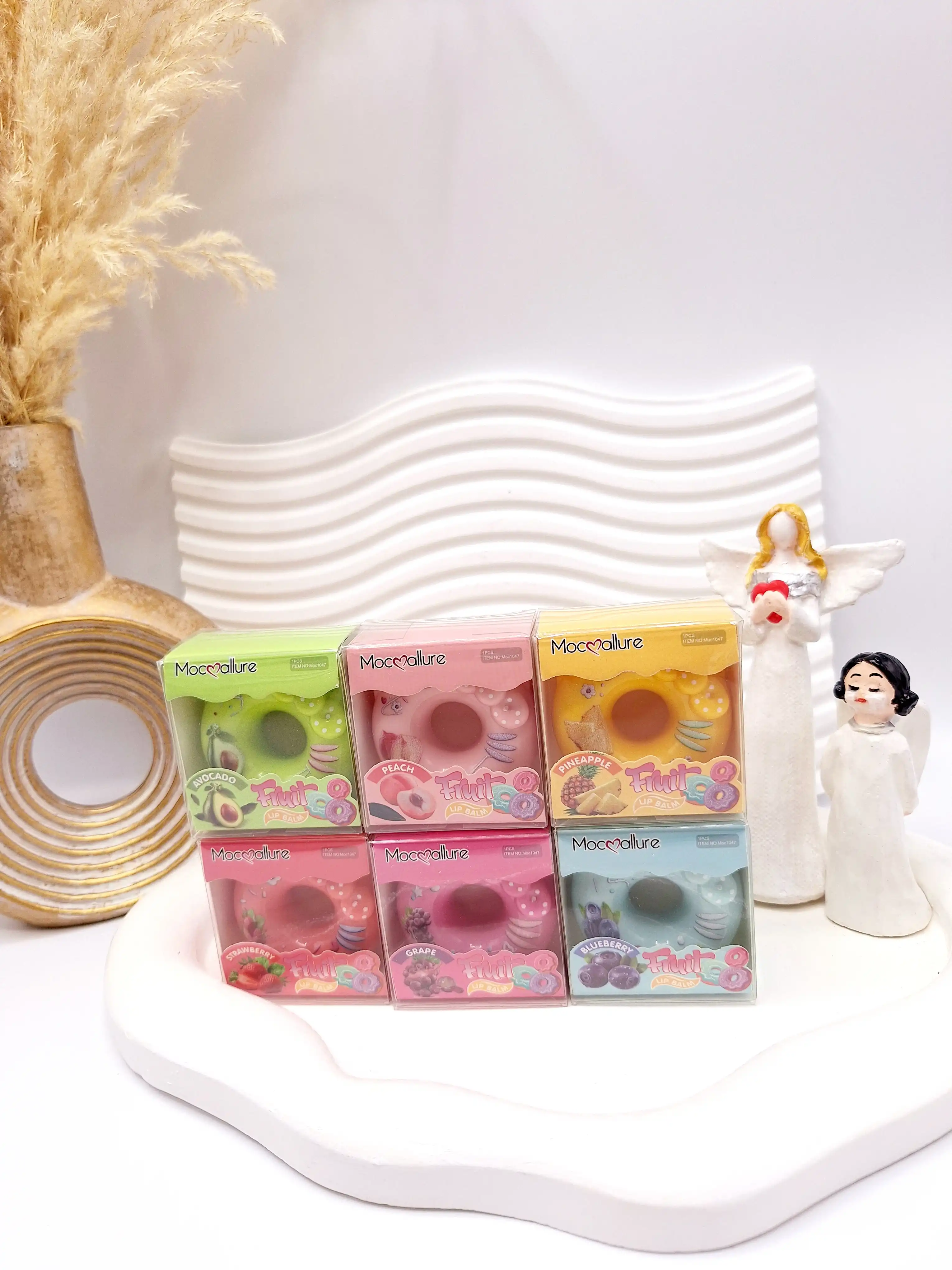 بالم لب دوناتی طرح میوه با رایحه بی نظیر برند موکالره کد 3123