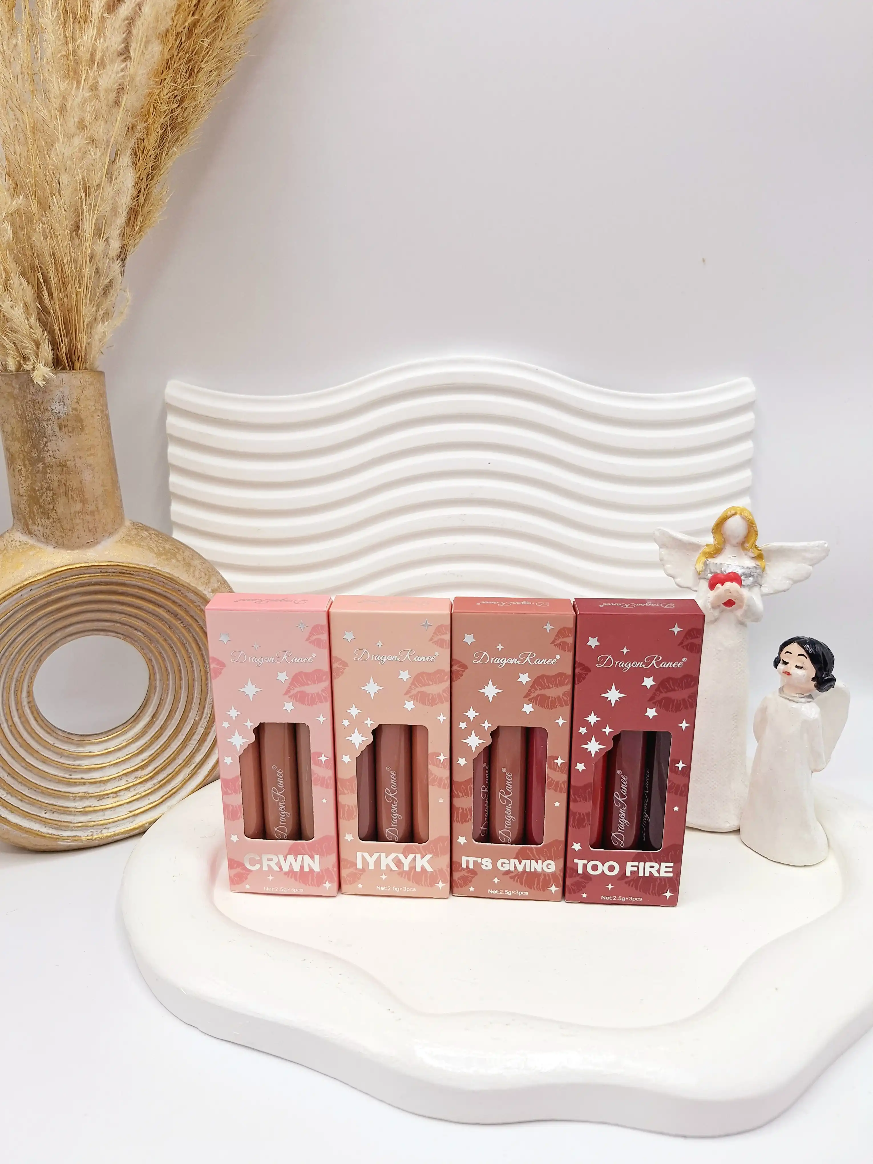 پک لیپ گلاس ( لیپ پلامپر ) دراگون رانی سه عددی کد D8017