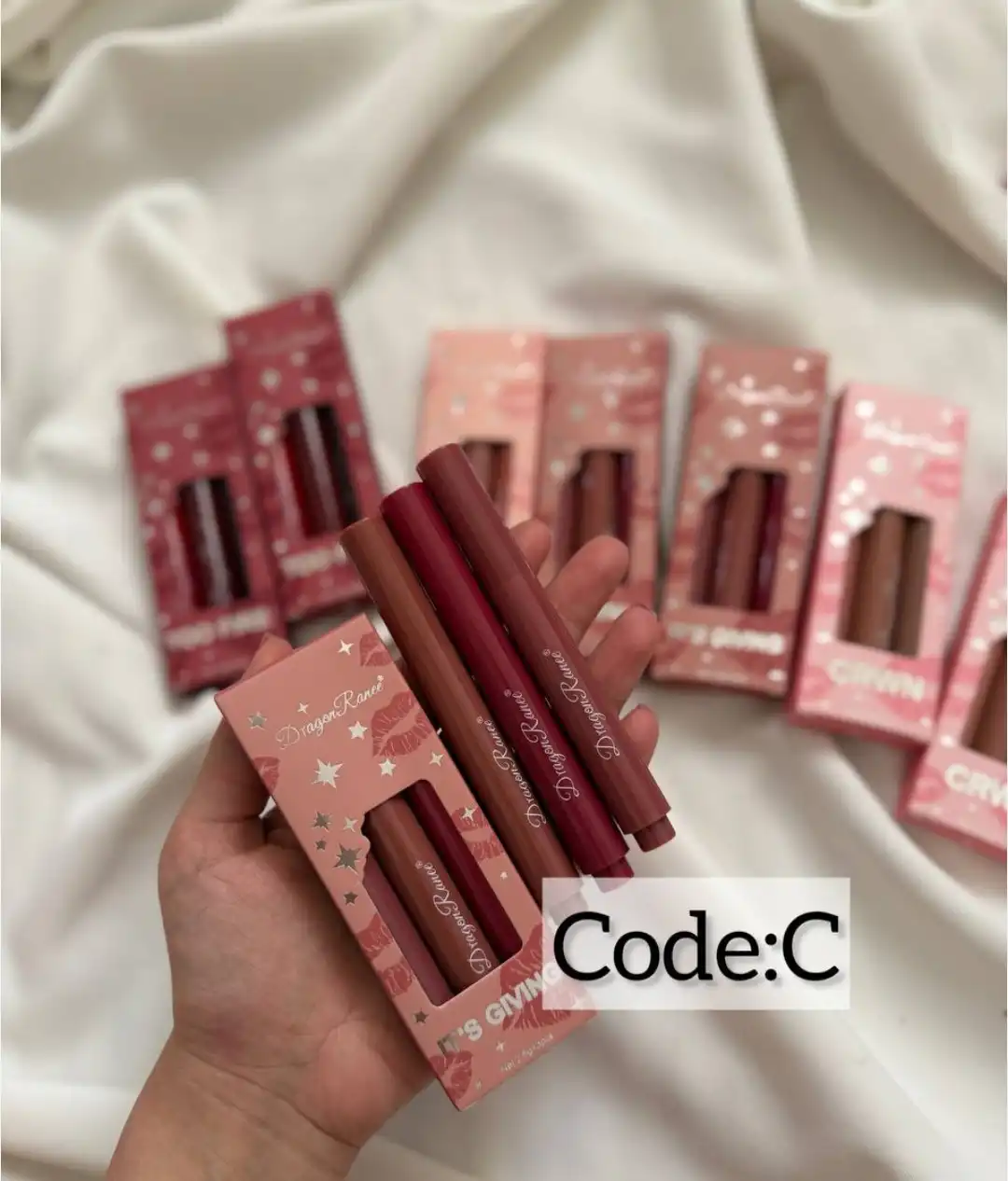 پک لیپ گلاس ( لیپ پلامپر ) دراگون رانی سه عددی کد D8017