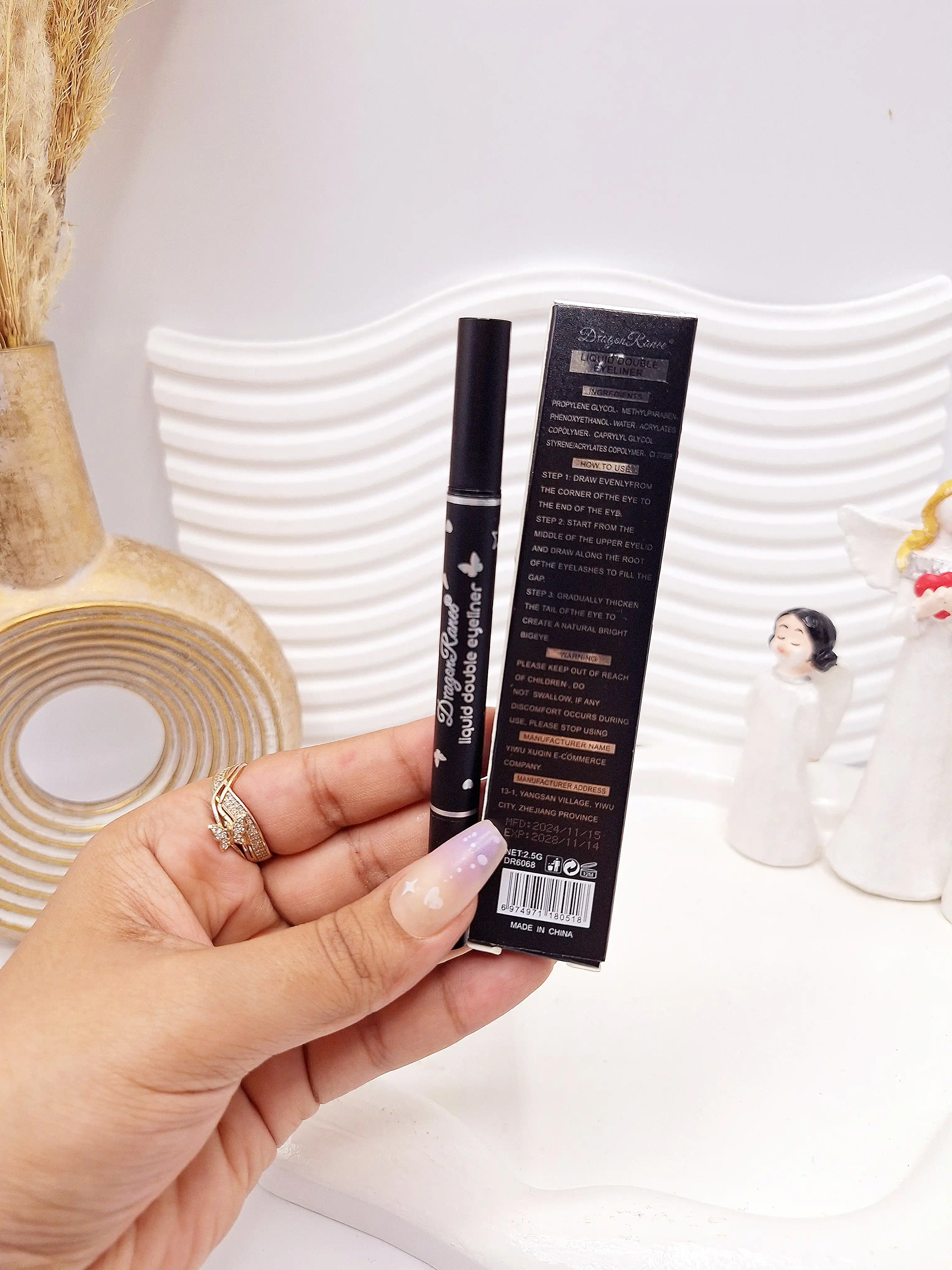 خط چشم دو طرفه ی استامپی دارگون رانی کد 0518